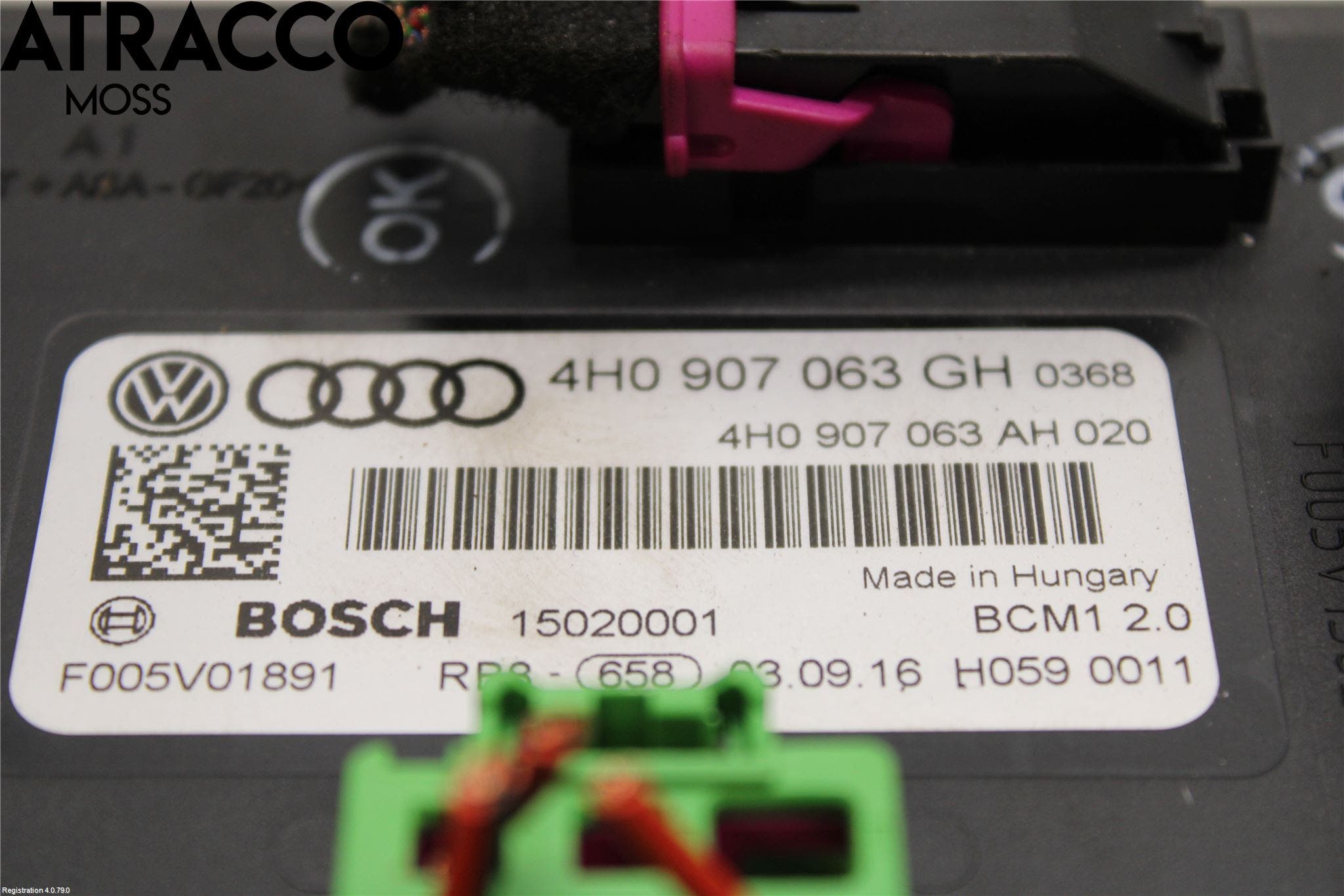 Audi A6/S6 4G 11-18 Styreenhet Klima