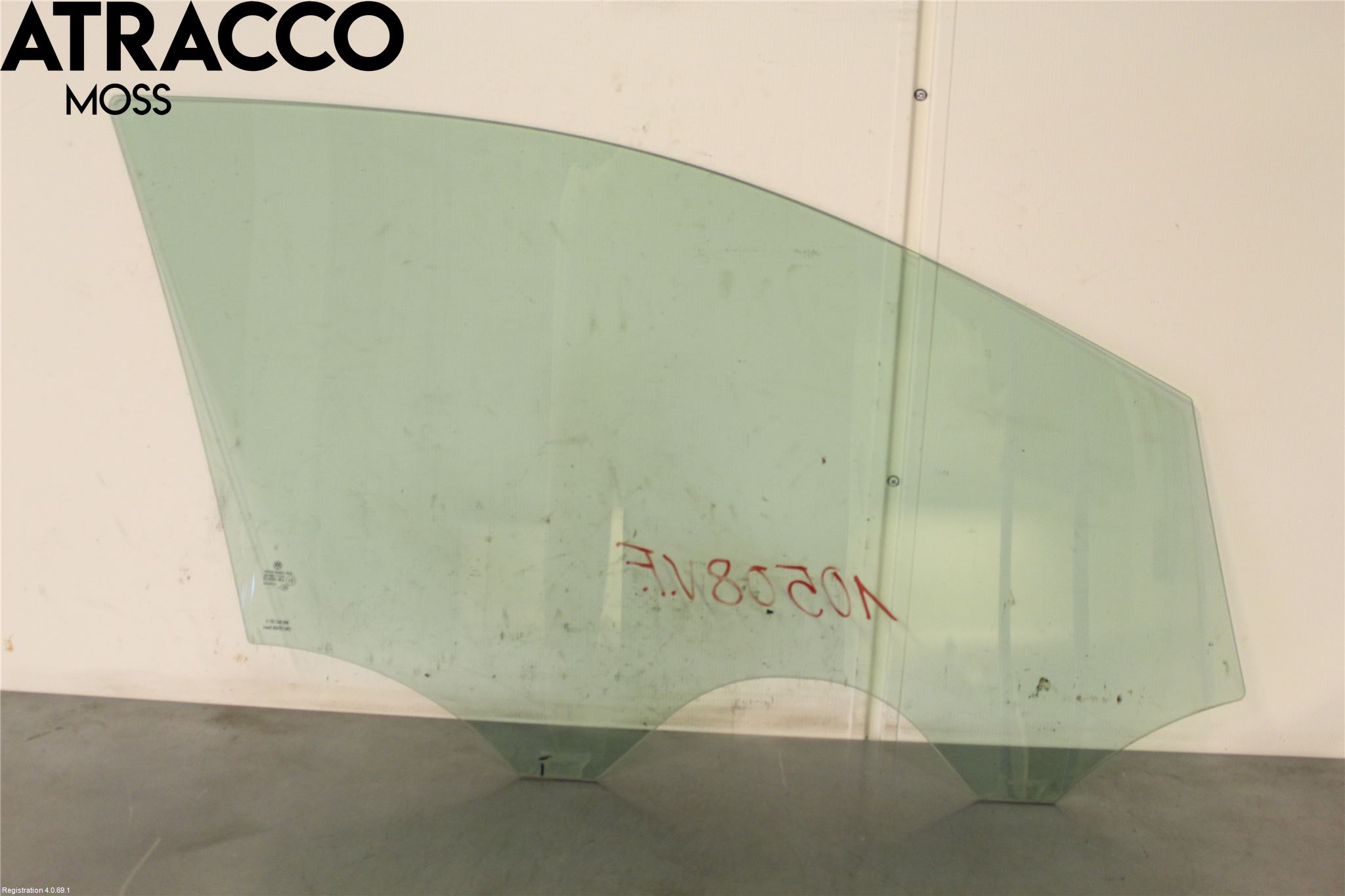 Volkswagen VW POLO 10-17 Dørrute Foran Venstre 4 Dørs