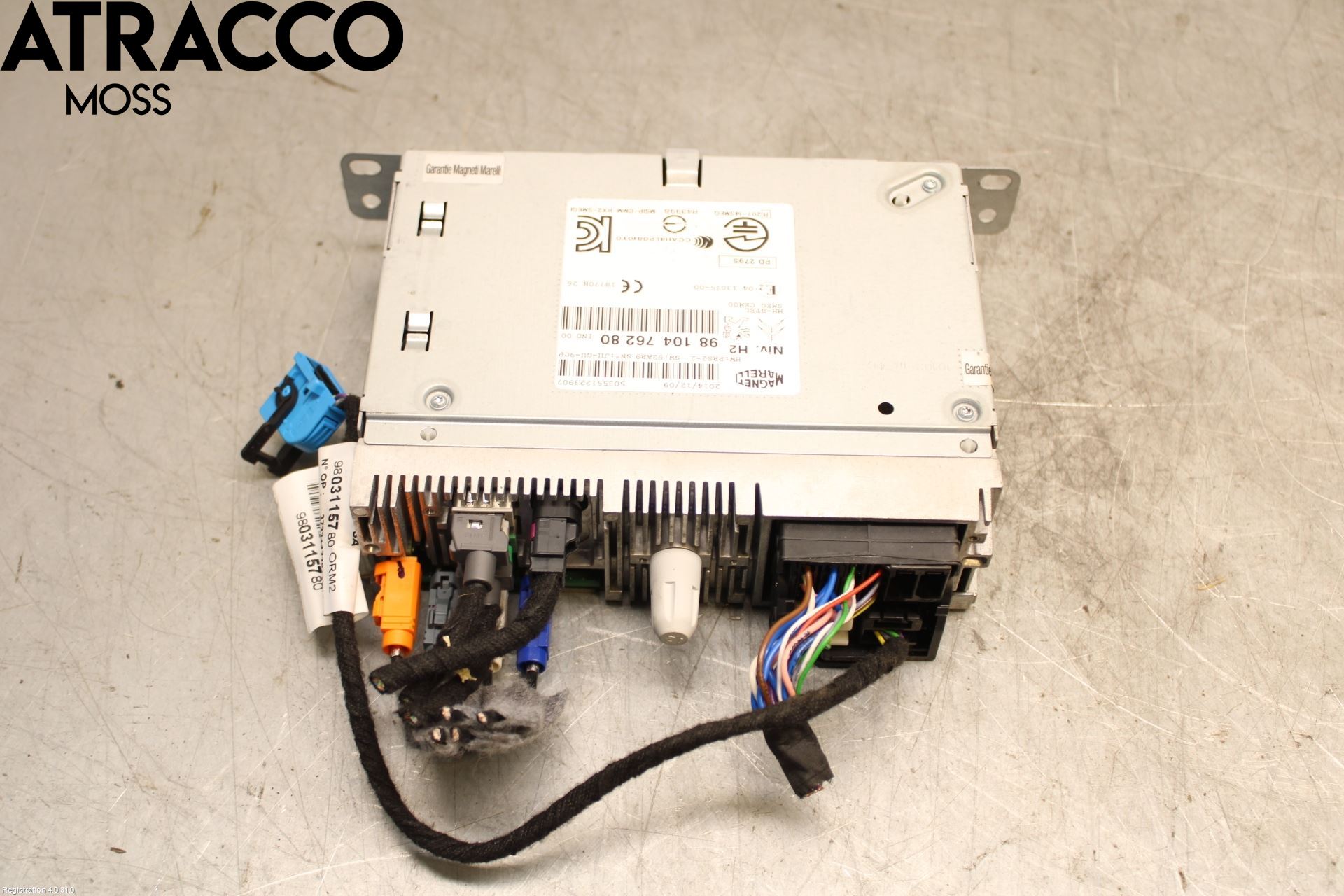 Peugeot 308 14-21 Stereo Radio Med Cd