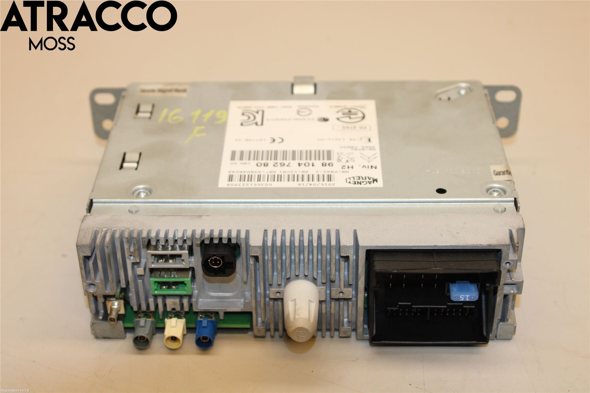 Peugeot 308 14-21 Stereo Radio Øvrig