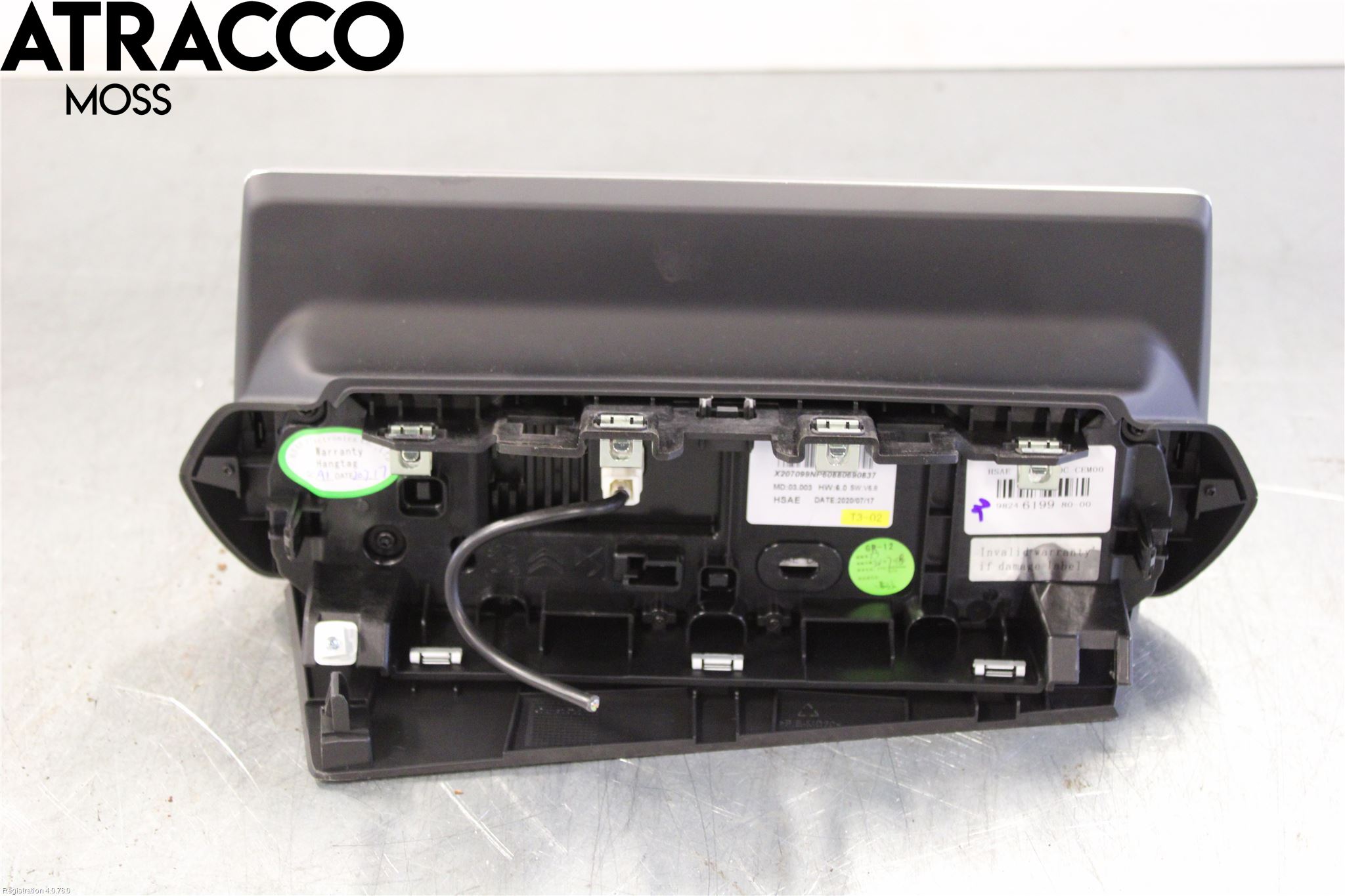 Peugeot 208/E-208 20- Multifunktionsdisplay