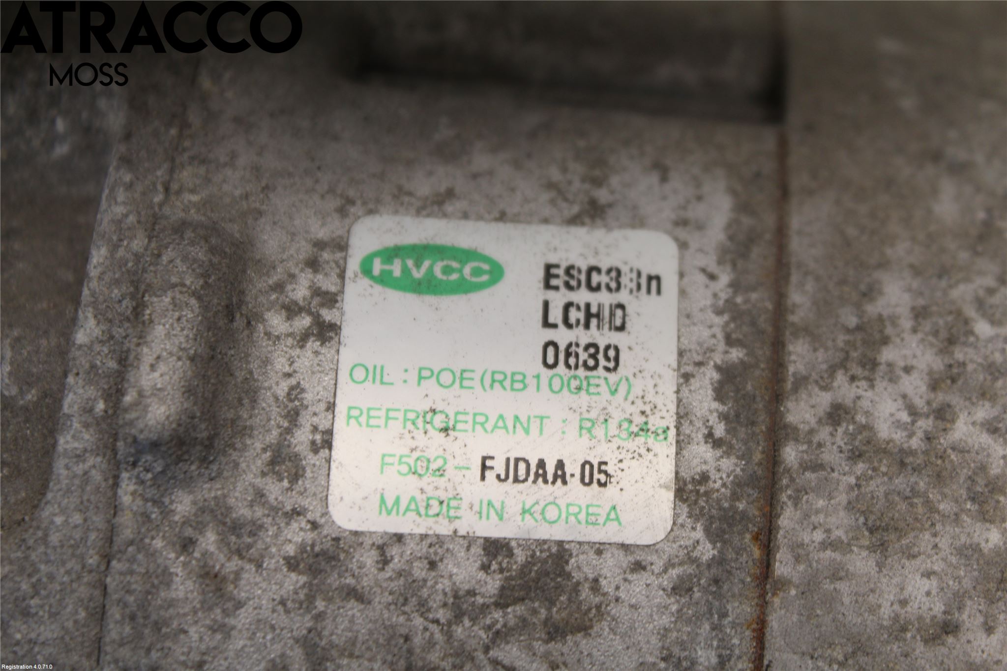 Kia SOUL 09- Varme Ac Kompressor