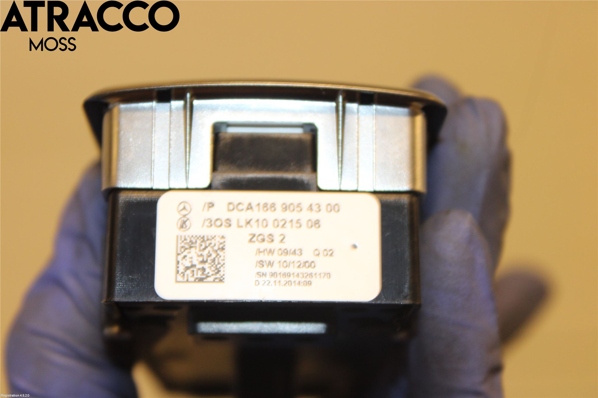 Mercedes-Benz MB A-KLASS (W176) 13-18 Bryter Vindusheis