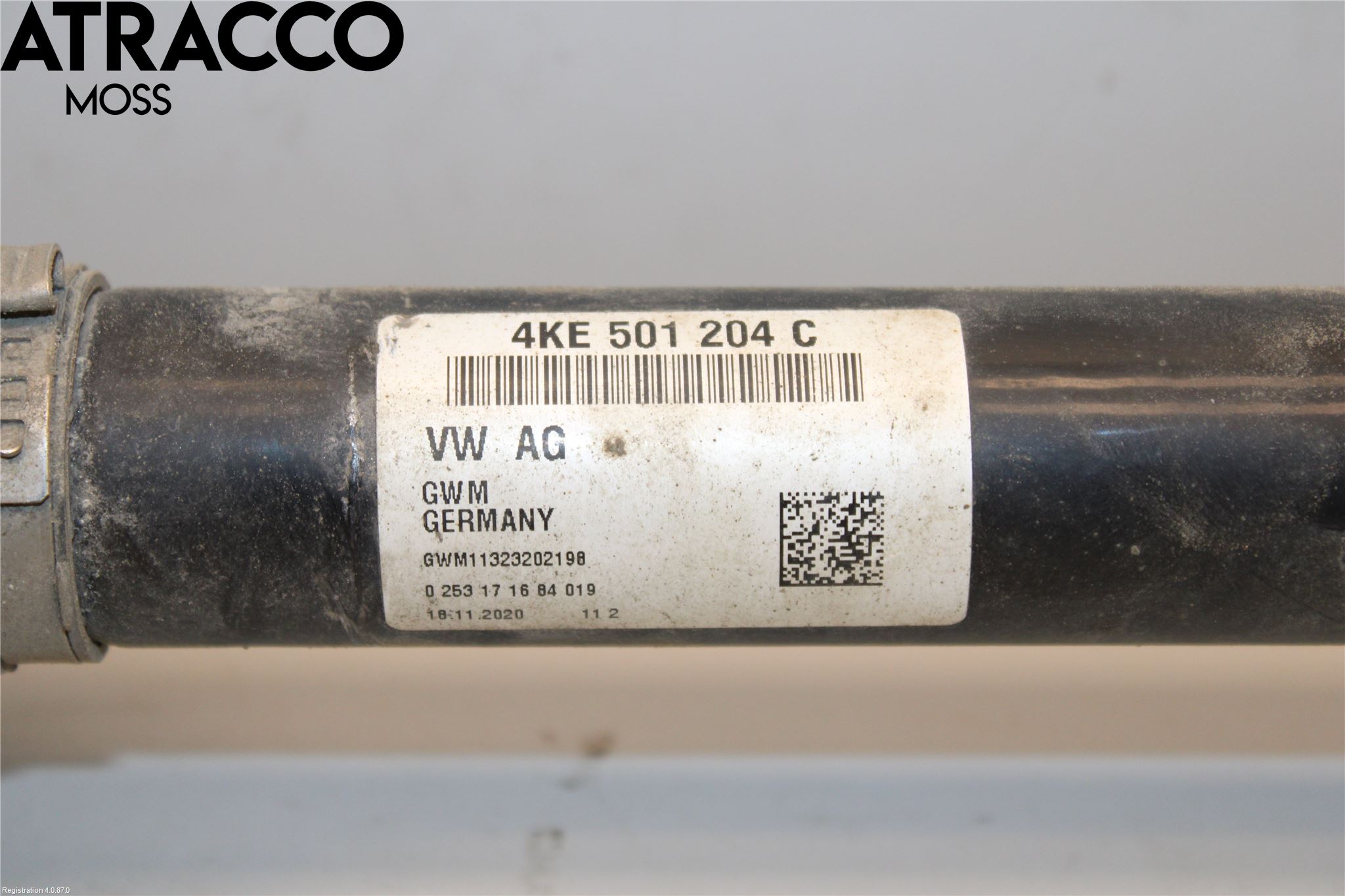 Audi E-TRON, S GE 19- Drivaksel Bak Kompl Høyre