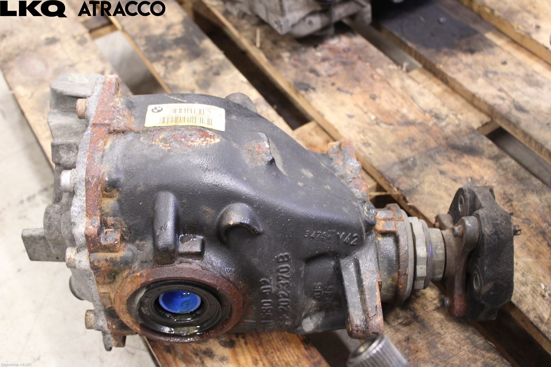 BMW 3 F30/F31/F80 12-19 Bakaksel Kardang Bak -Diff