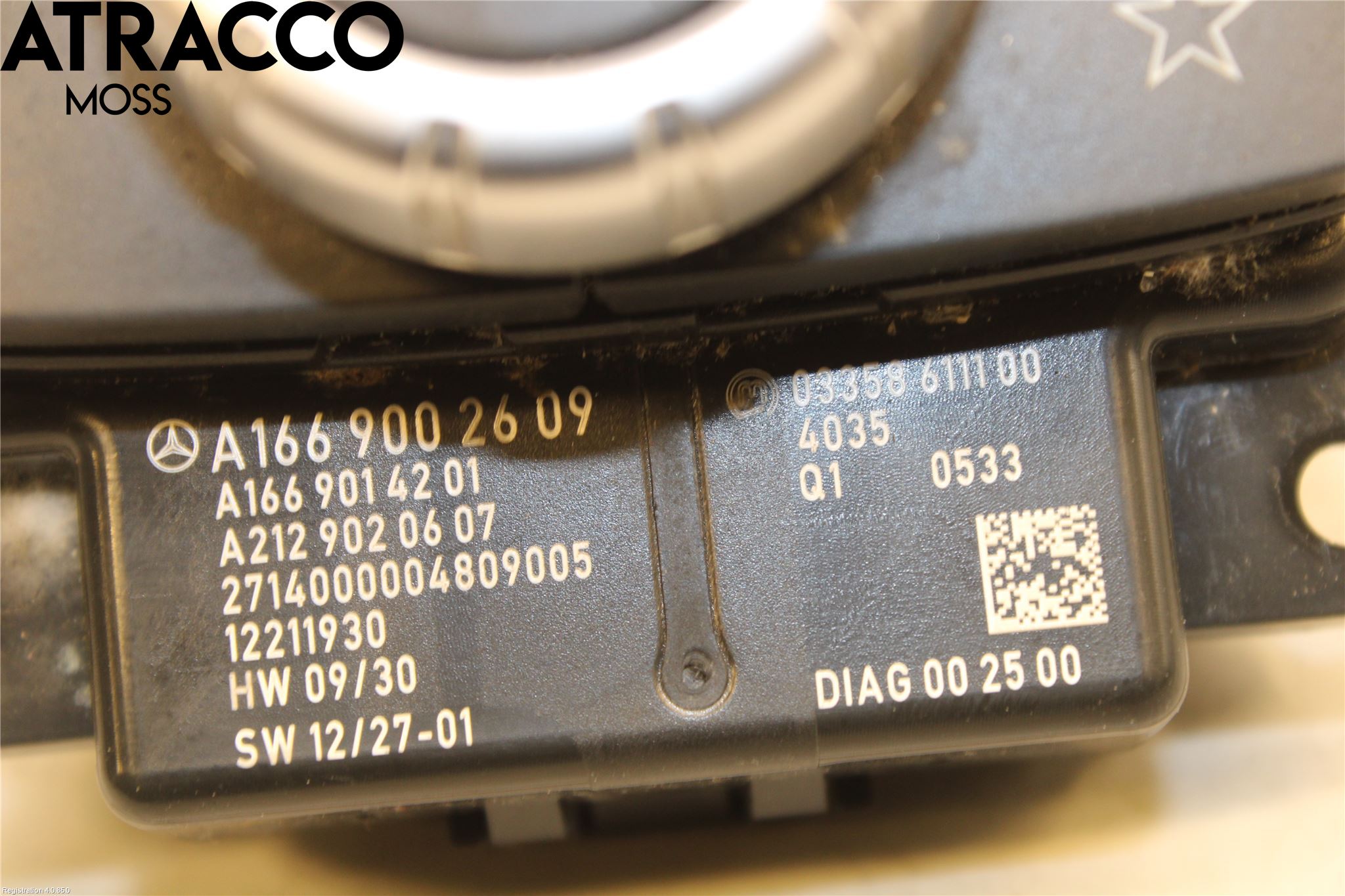 Mercedes-Benz MB GL/GLS-KLASS (X166) 12-19 Bryter Multifunksjon