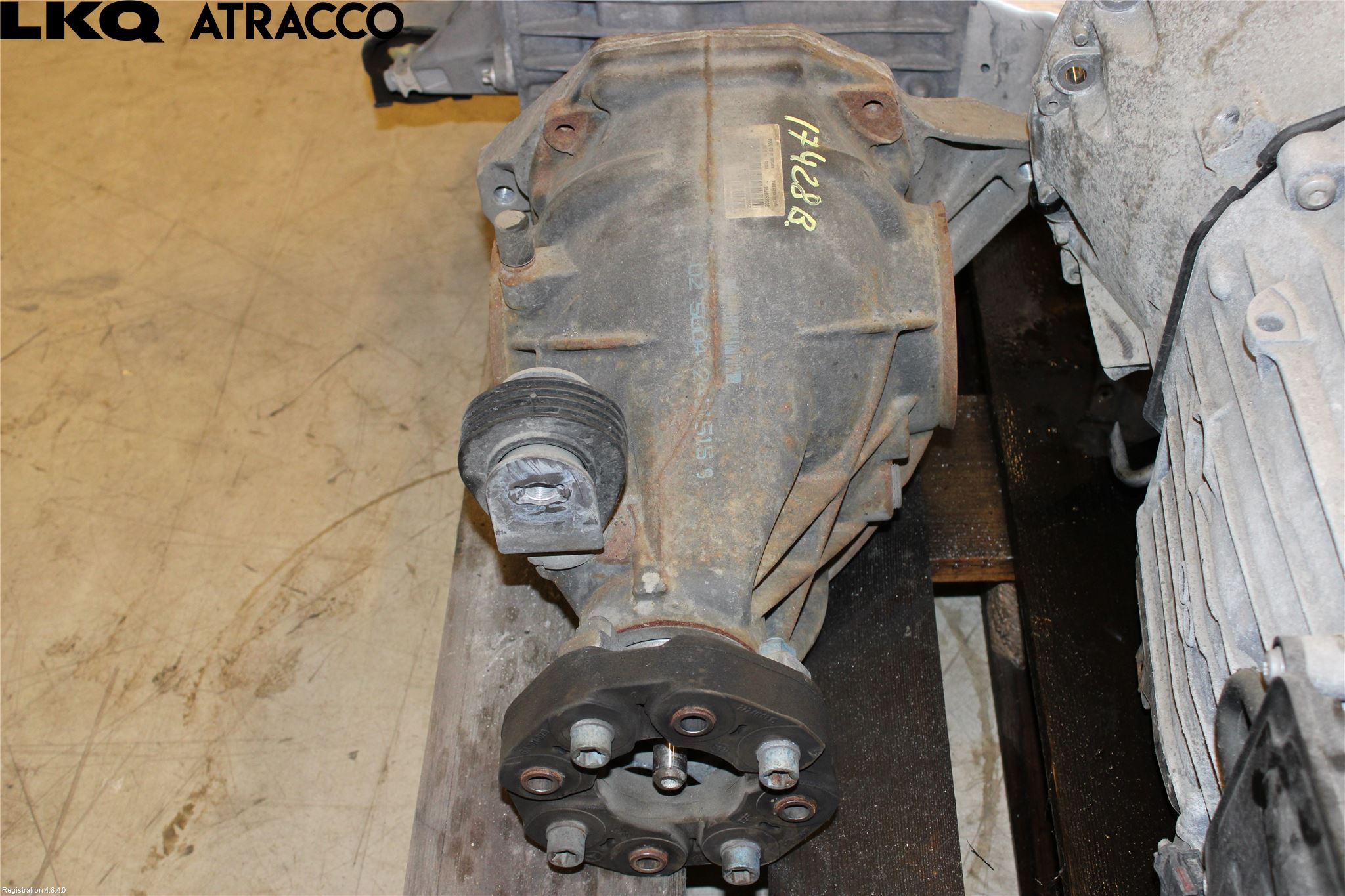 Mercedes-Benz MB C-KLASS (W205) 14-21 Bakaksel Kardang Bak -Diff