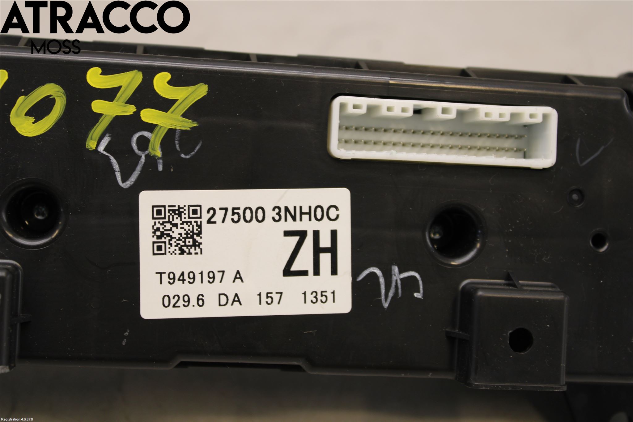 Nissan LEAF 11-17 Varme Ac Betjening-Display