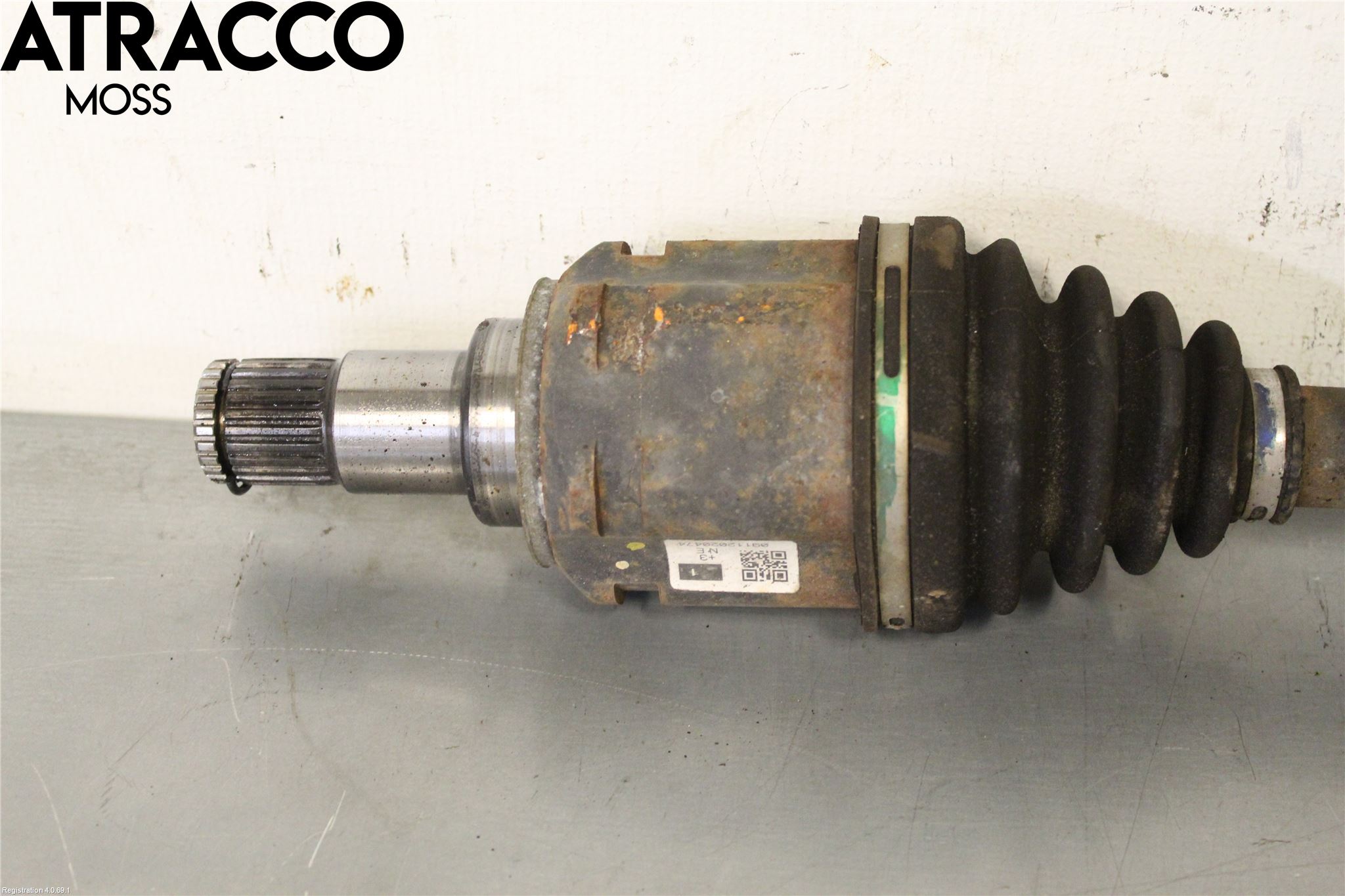 Toyota RAV 4 06-12 Drivaksel Foran Kompl Venstre