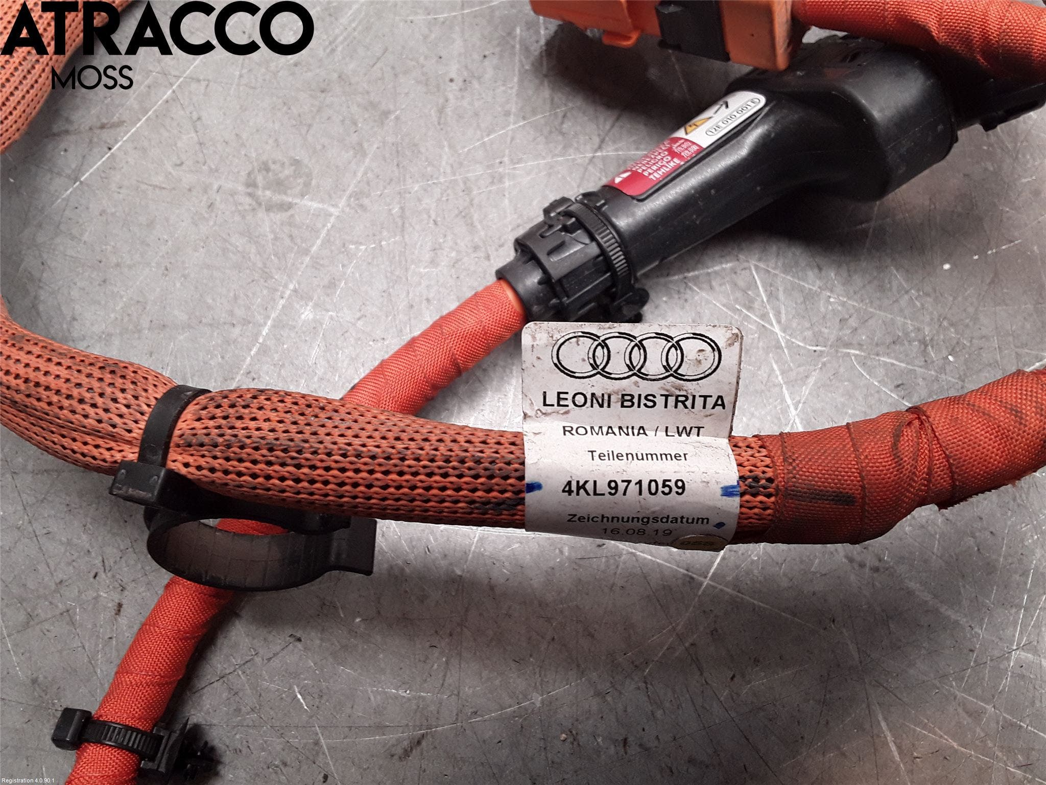 Audi E-TRON, S GE 19- Ledningsnett