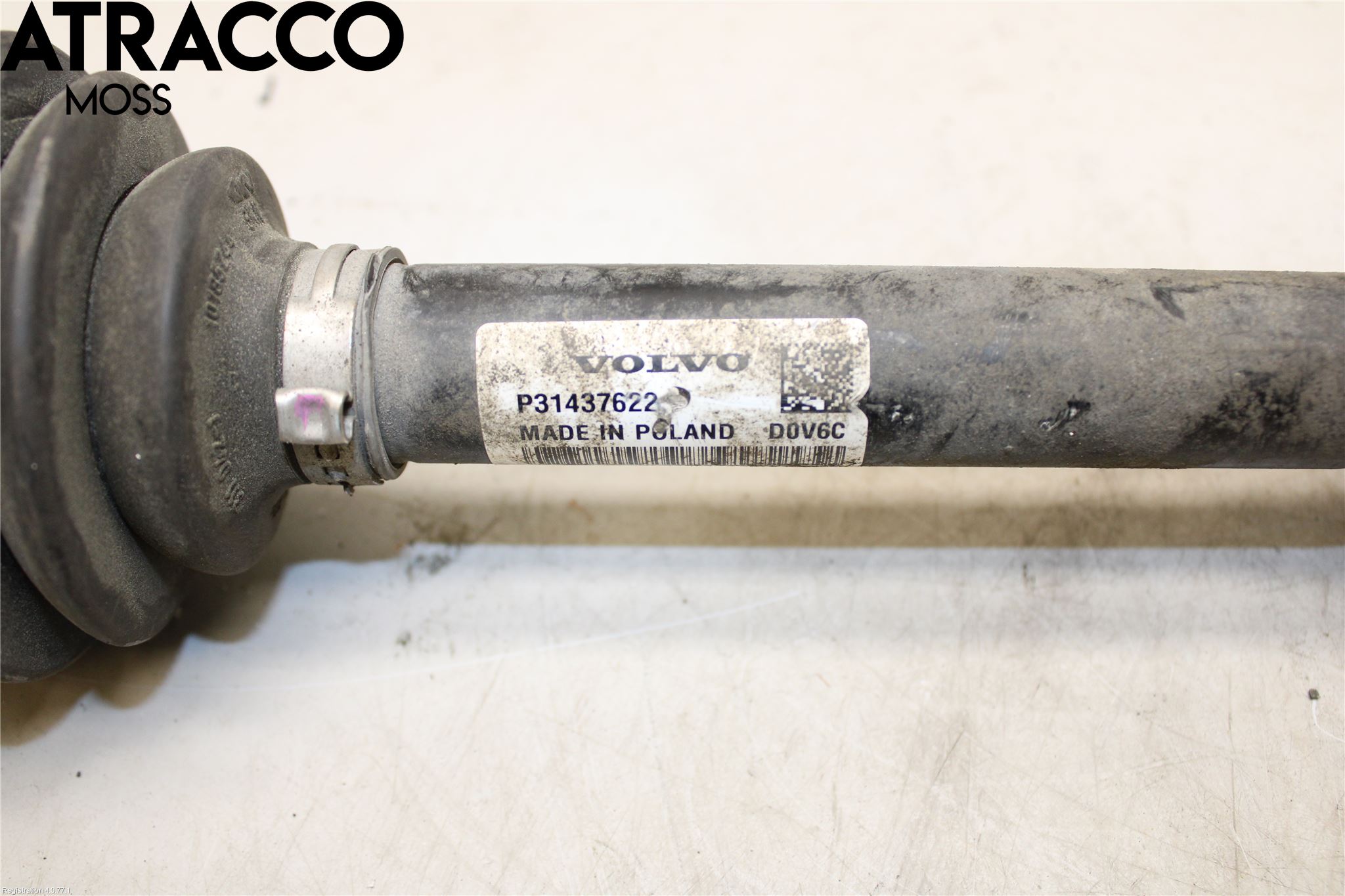 Volvo XC60 18- Drivaksel Foran Kompl Høyre