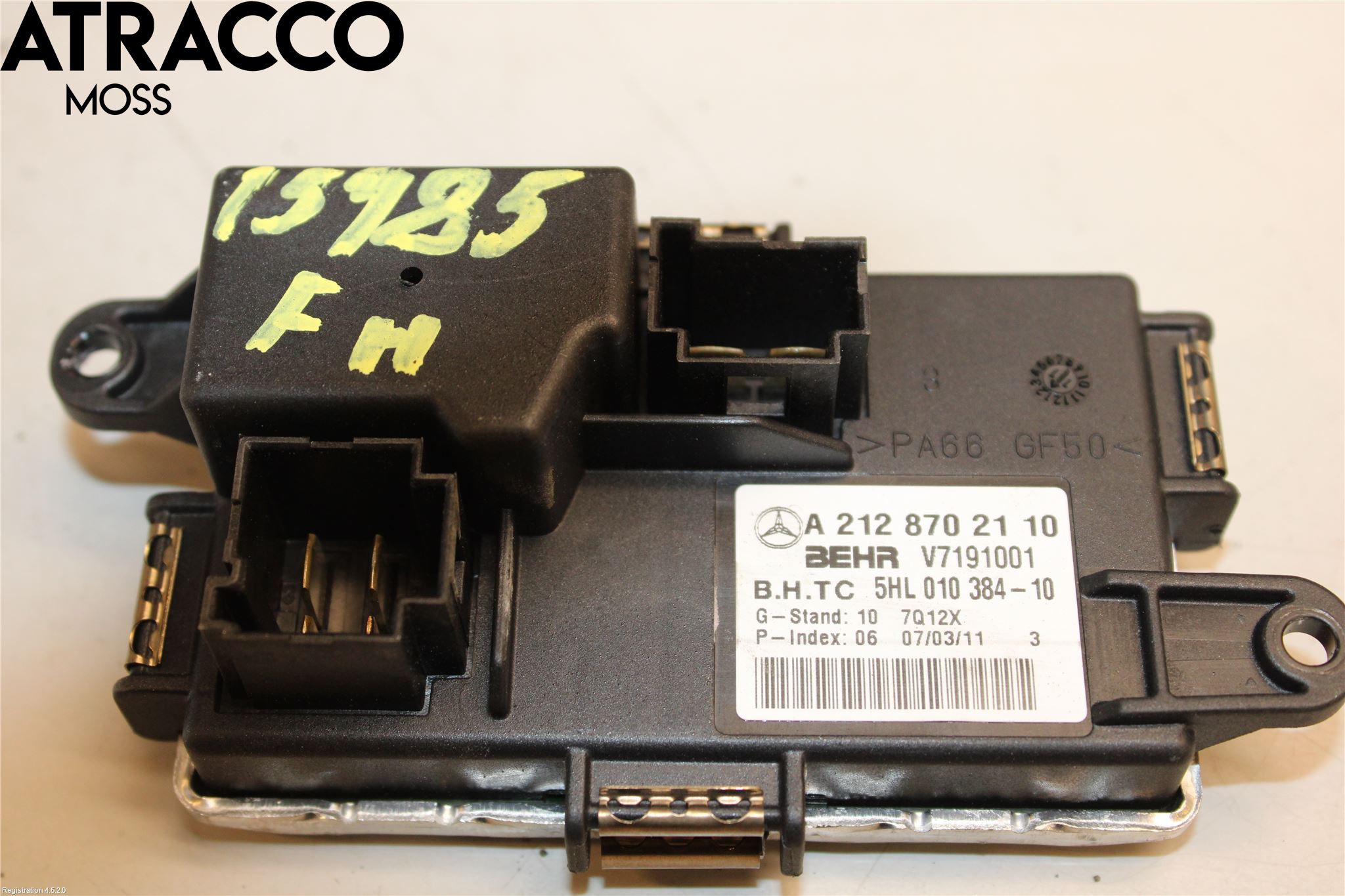 Mercedes-Benz MB CLS (C218/X218) 11-17 Varmeapparat Viftemotstand