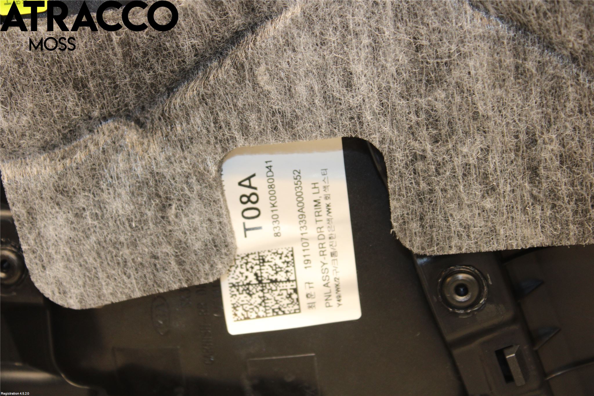 Kia SOUL 09- Innr Dørtrekk Venstre