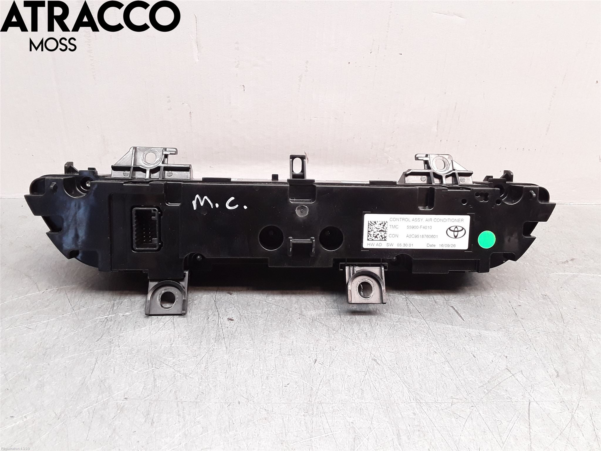 Toyota C-HR 16-23 Varme Ac Betjening-Display