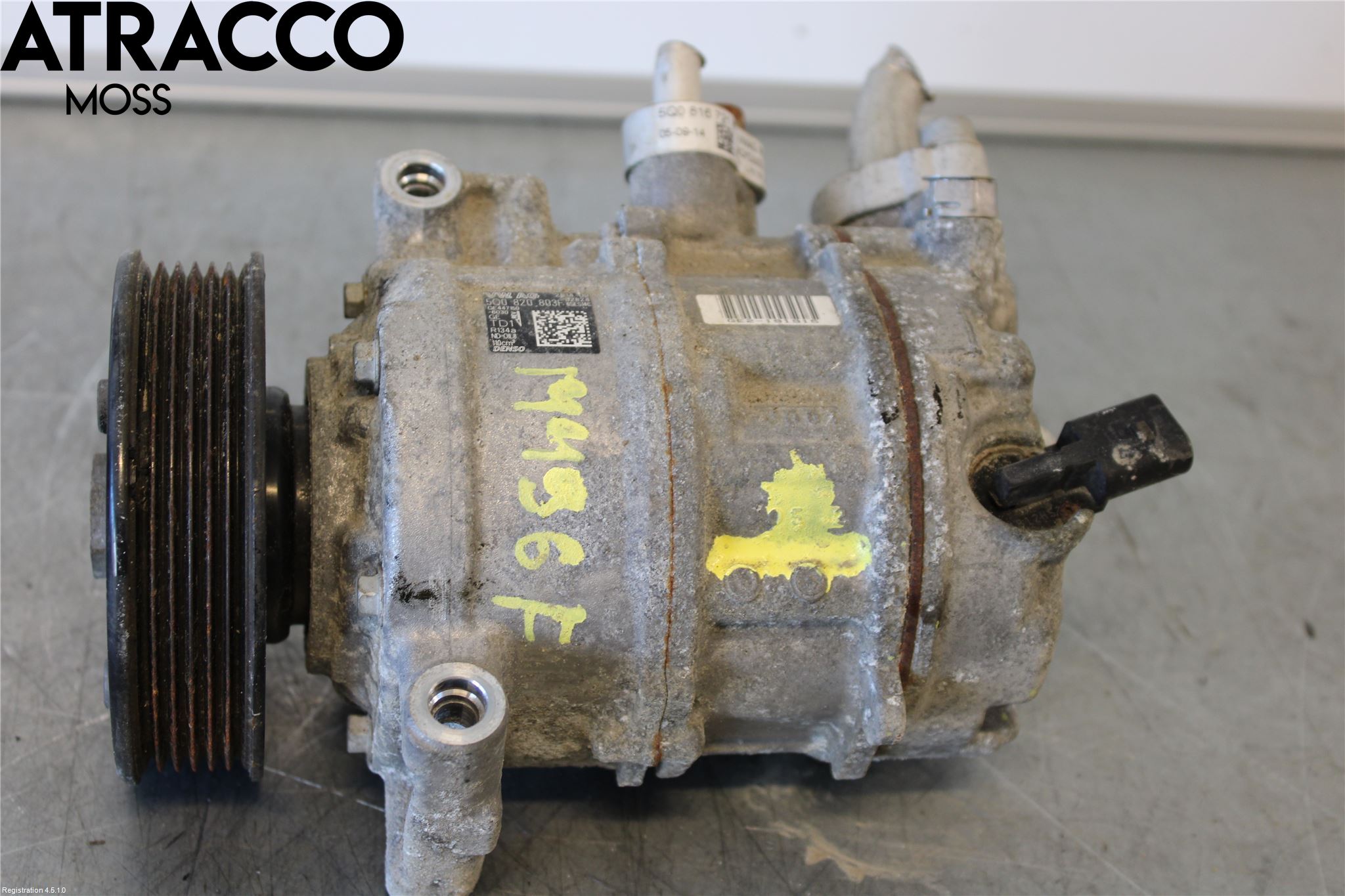 Volkswagen VW GOLF PLUS/CROSS GOLF 04-14 Varme Ac Kompressor