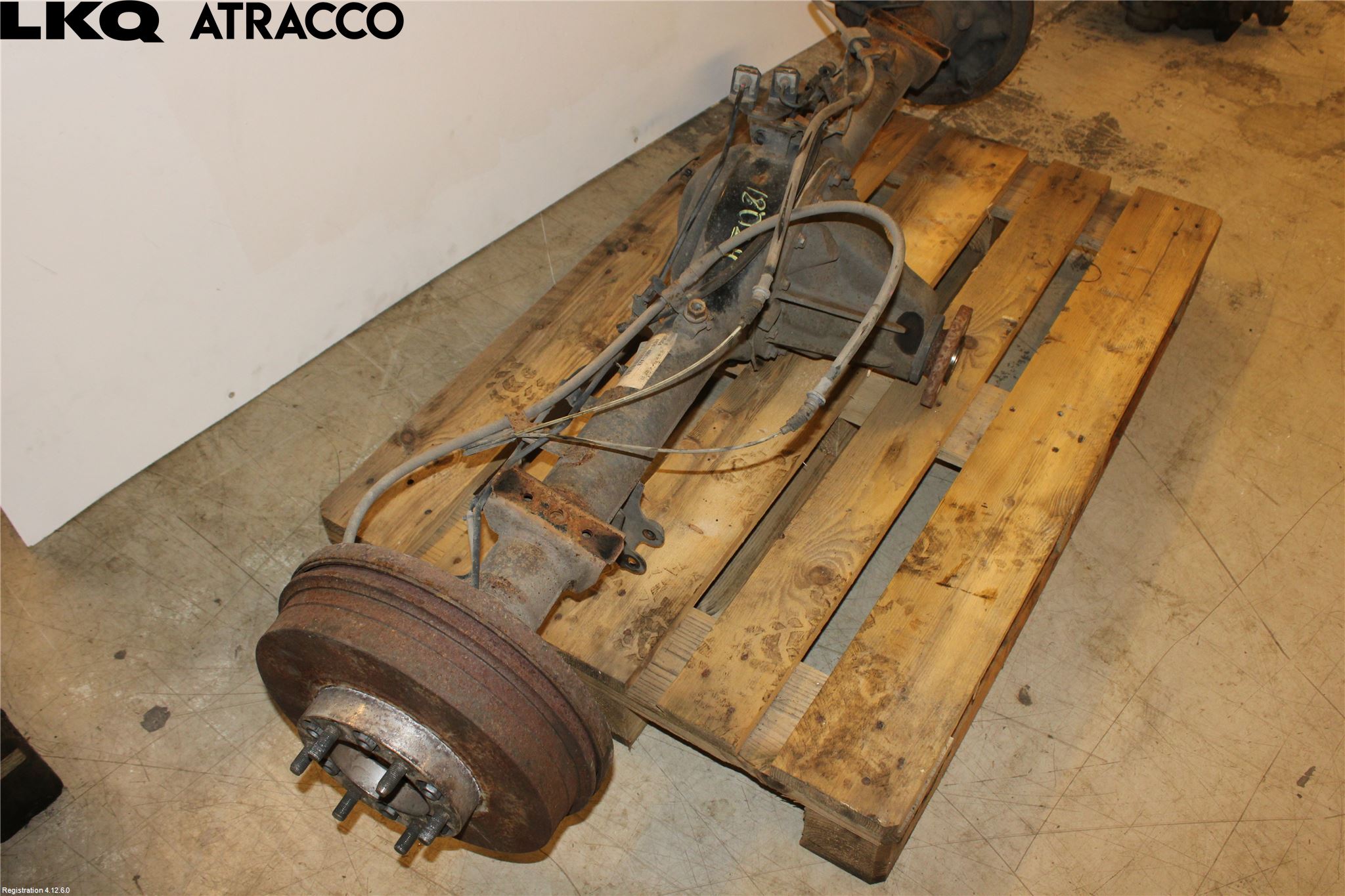 Ford RANGER EU 12-23 Bakaksel Kardang Bak -Diff