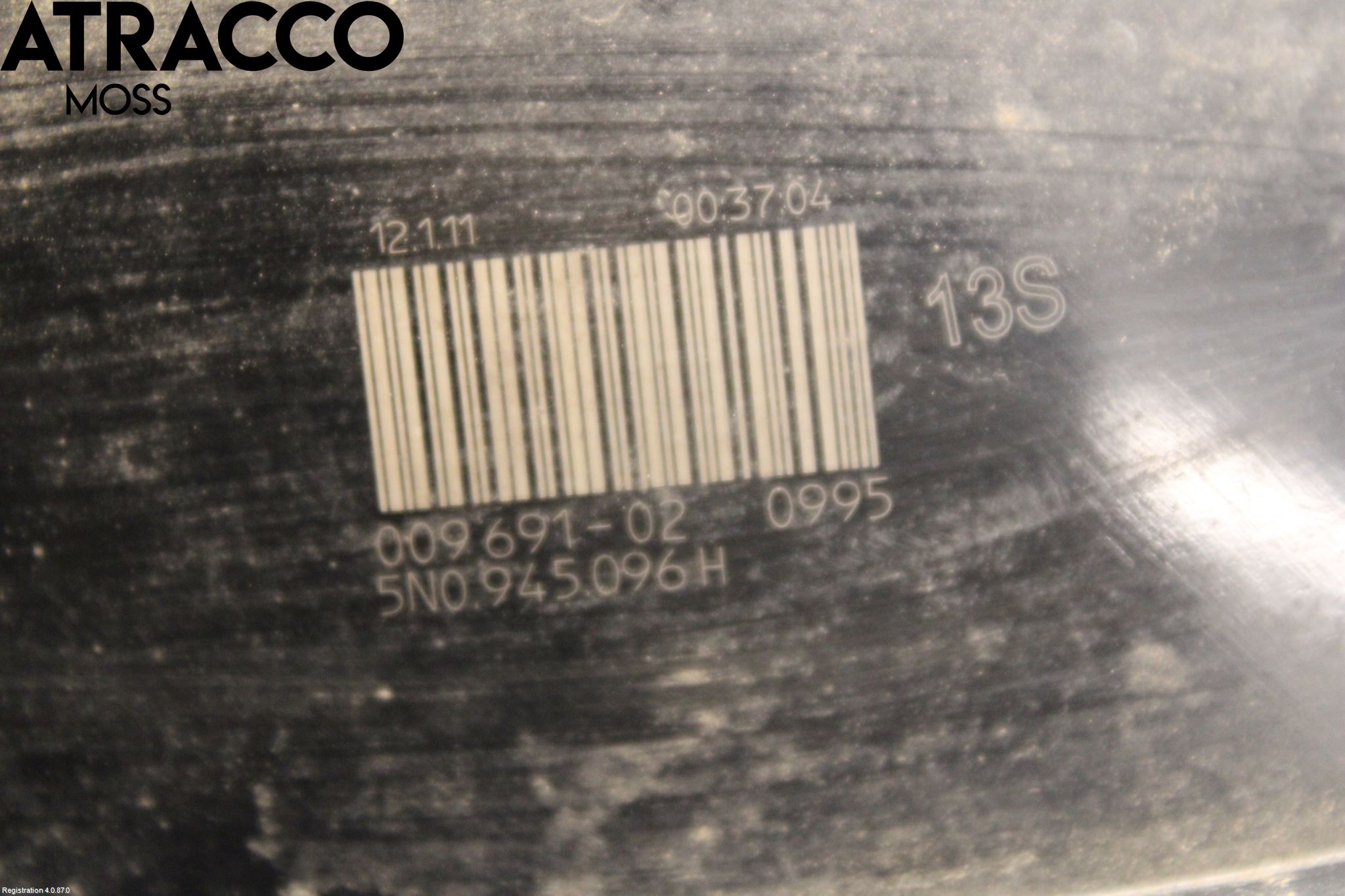 Volkswagen VW TIGUAN 07-16 Baklykt Høyre