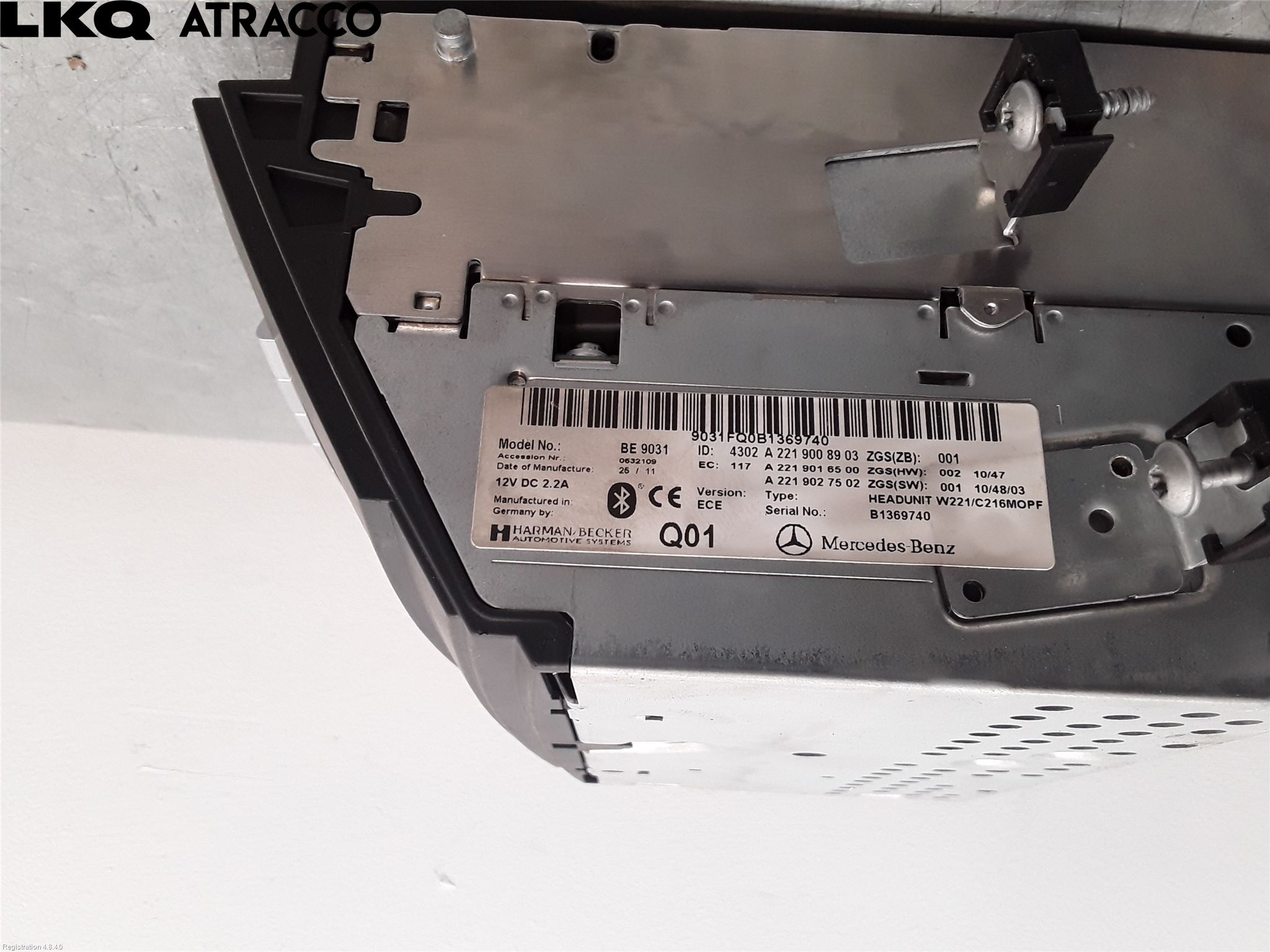 Mercedes-Benz MB S-KLASS (W221) 05-13 Multimedia Övrigt