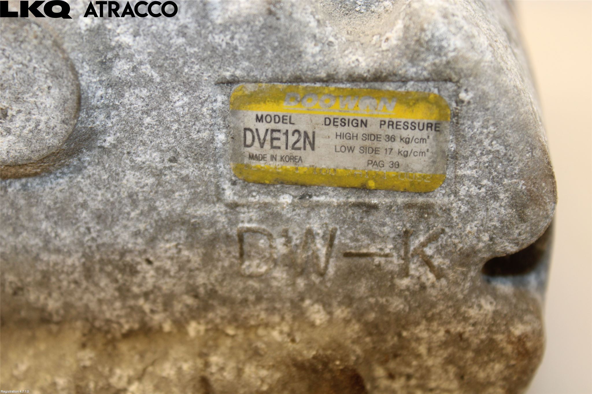 Kia RIO 17- Varme Ac Kompressor