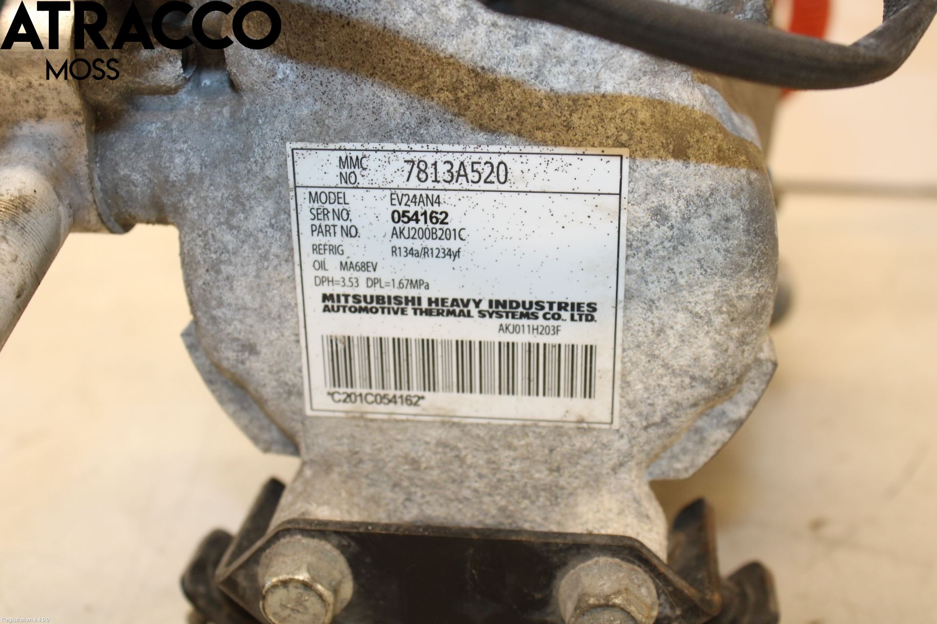 Citroen C-ZERO Varme Ac Kompressor