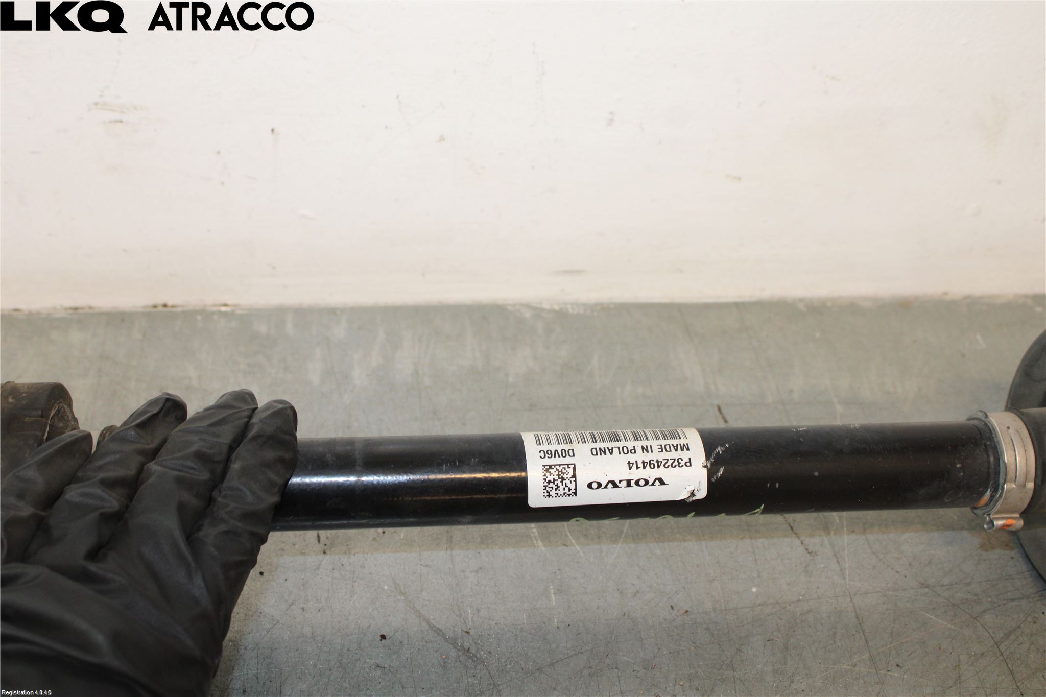 Volvo XC90/RECHARGE 16- Drivaksel Bak Kompl Venstre