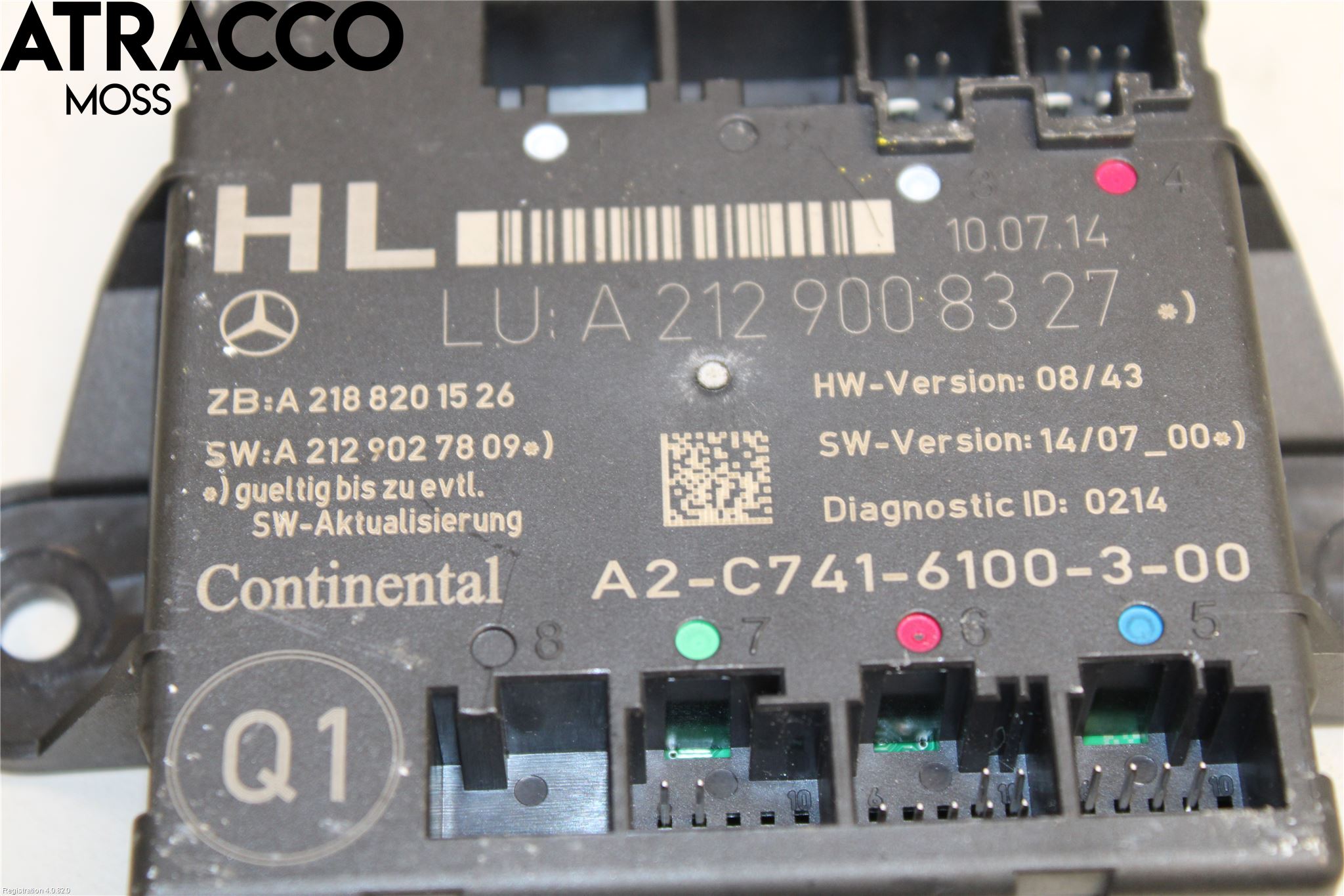 Mercedes-Benz MB E-KLASS (W212) 09-16 Styreenhet Dør