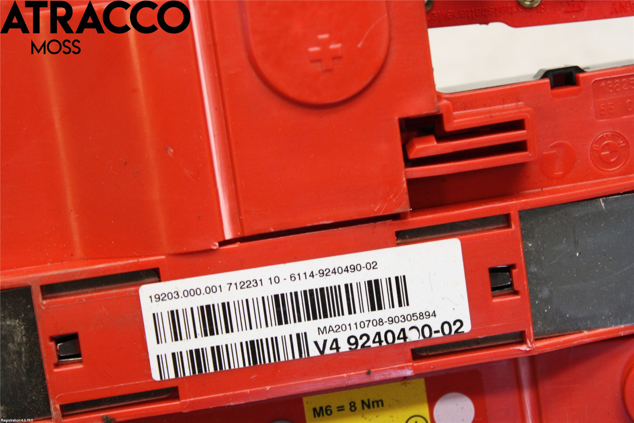 BMW 5 F10/F11/F18 09-17 Batterikabel