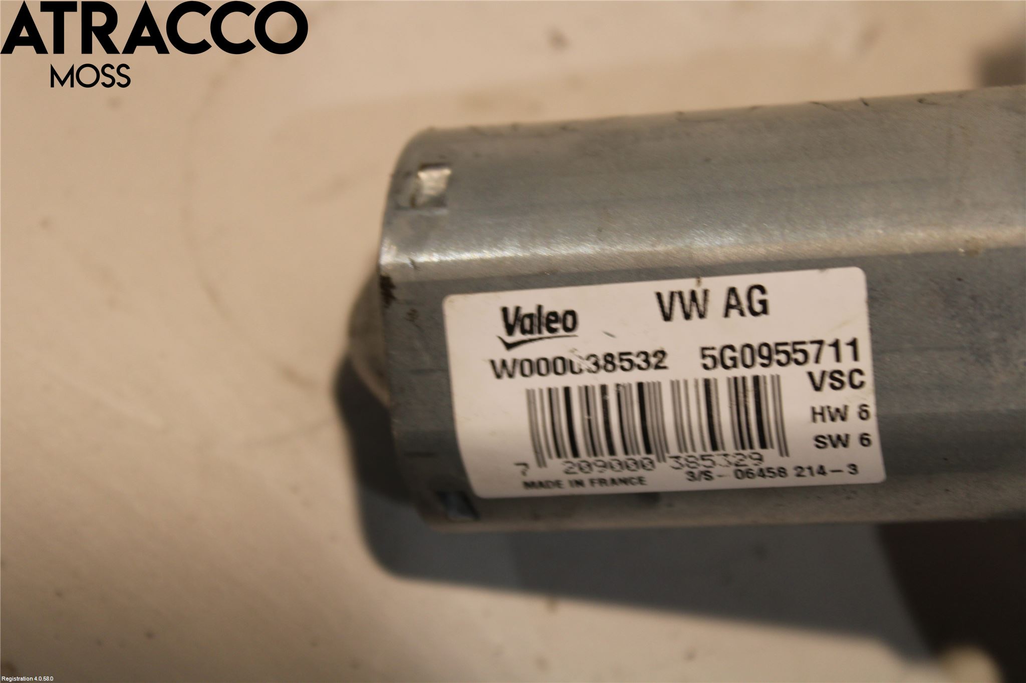 Volkswagen VW GOLF / E-GOLF VII 13-20 Viskermotor Bakluke