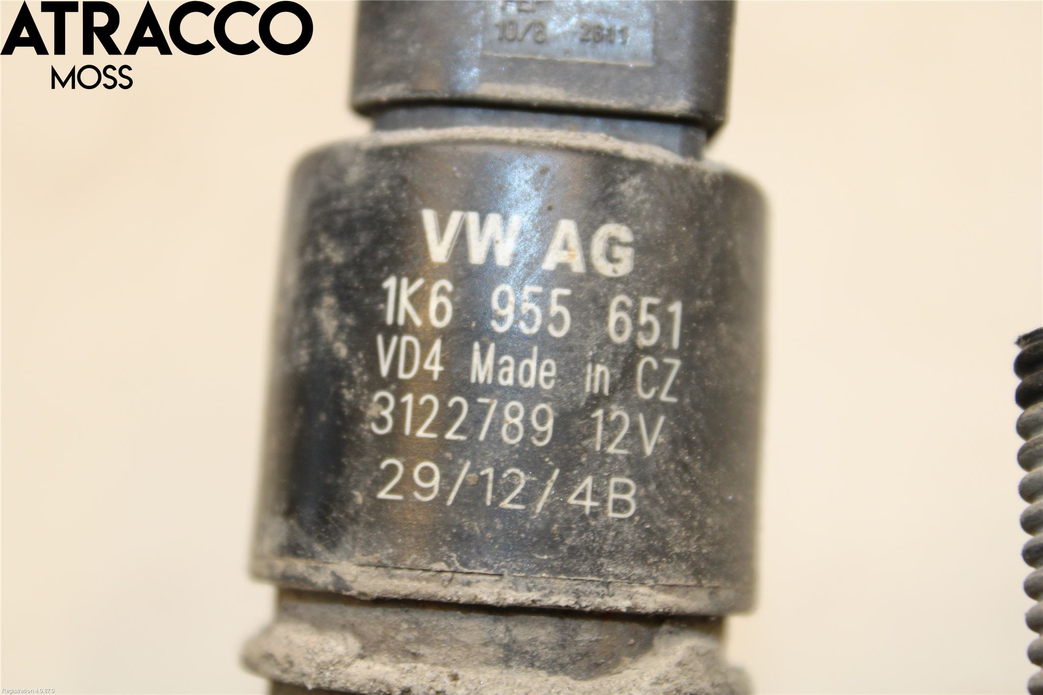 Volkswagen VW GOLF VI 09-13 Spylerpumpe Frontrute