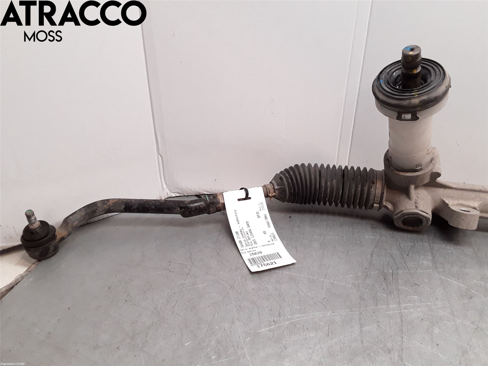 Kia OPTIMA 00-15 Servo Snekke - Tannstang