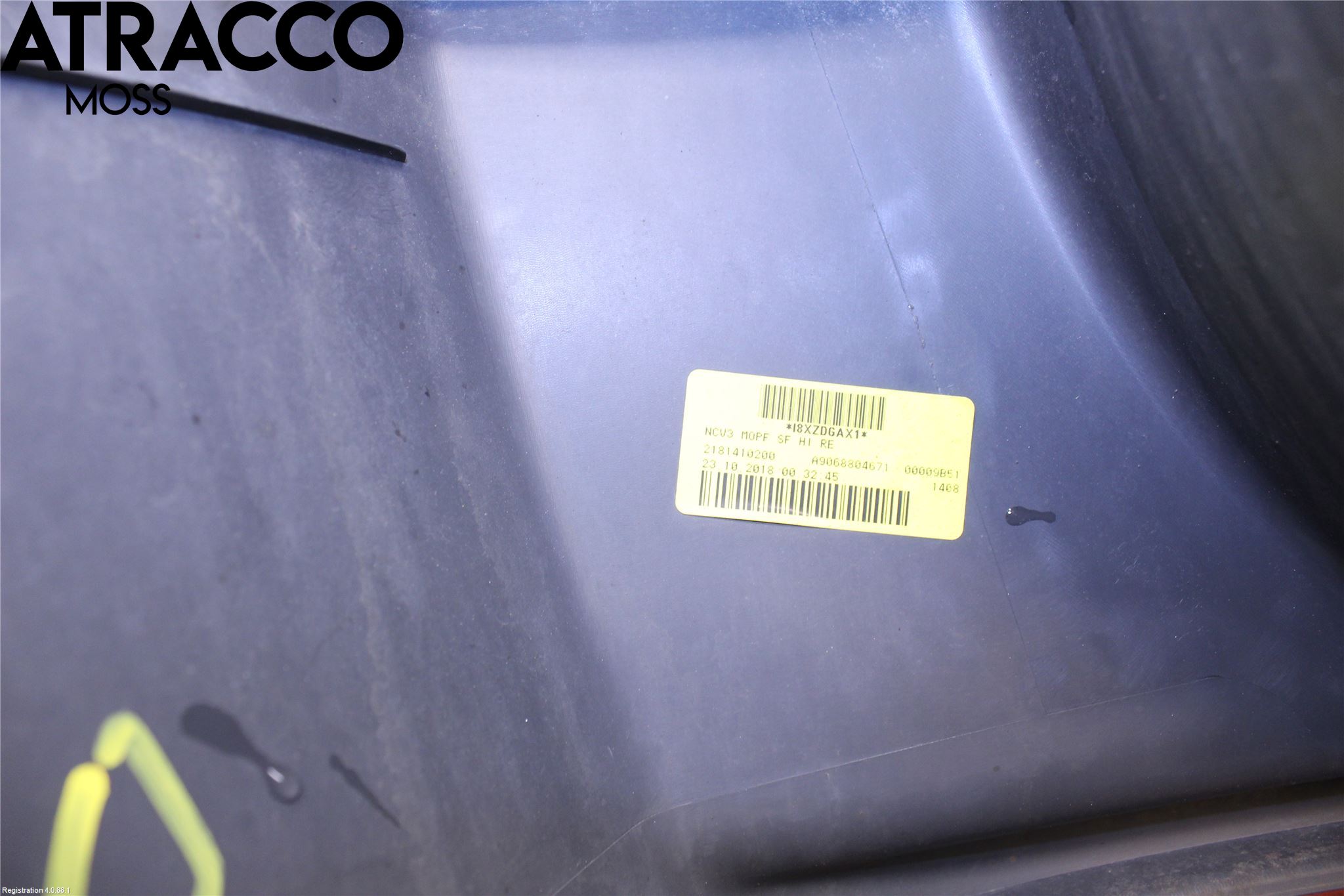 Mercedes-Benz MB SPRINTER (W906) 06-18 Støtfanger Foran Hjørne Høyr