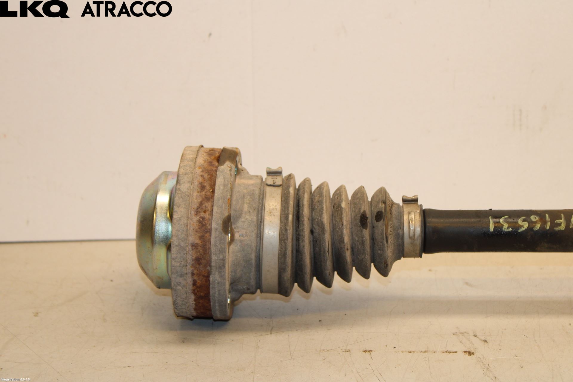 Volkswagen VW GOLF PLUS/CROSS GOLF 04-14 Drivaksel Foran Kompl Venstre