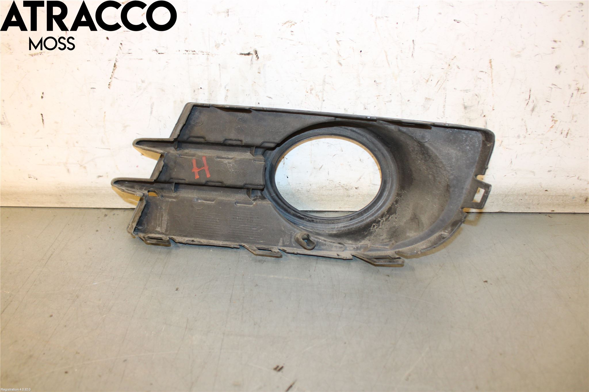 Volkswagen VW TIGUAN 07-16 Frontlykt Kurve-Tåkelys Ramme