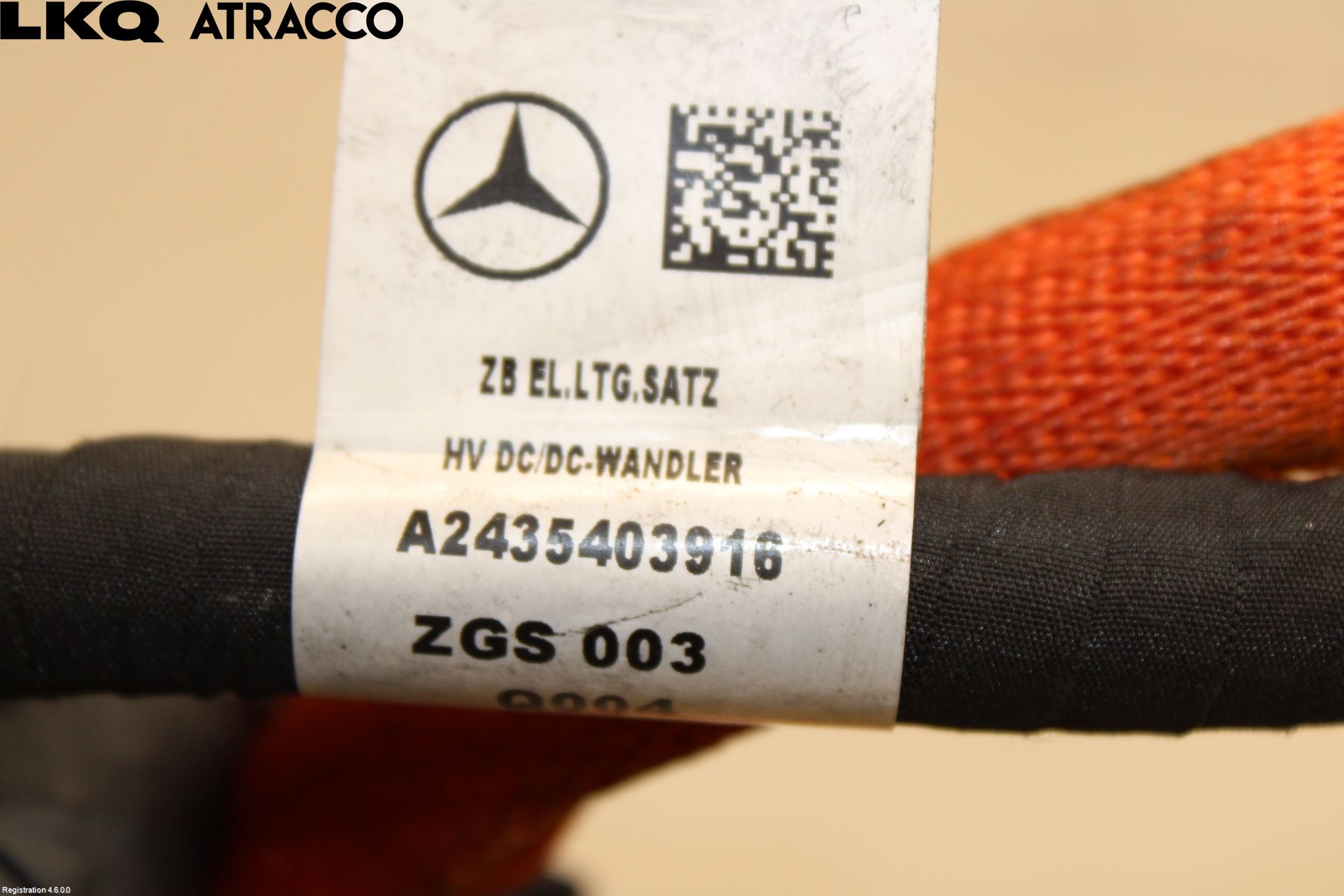 Mercedes-Benz MB EQB (X243) 22- Kabelhärva Högspänning