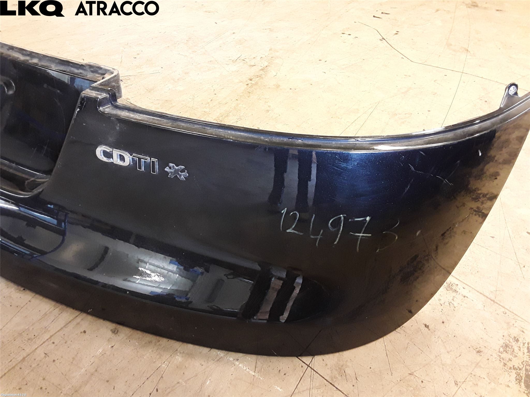 Opel INSIGNIA 09-16 Støtfanger Bak