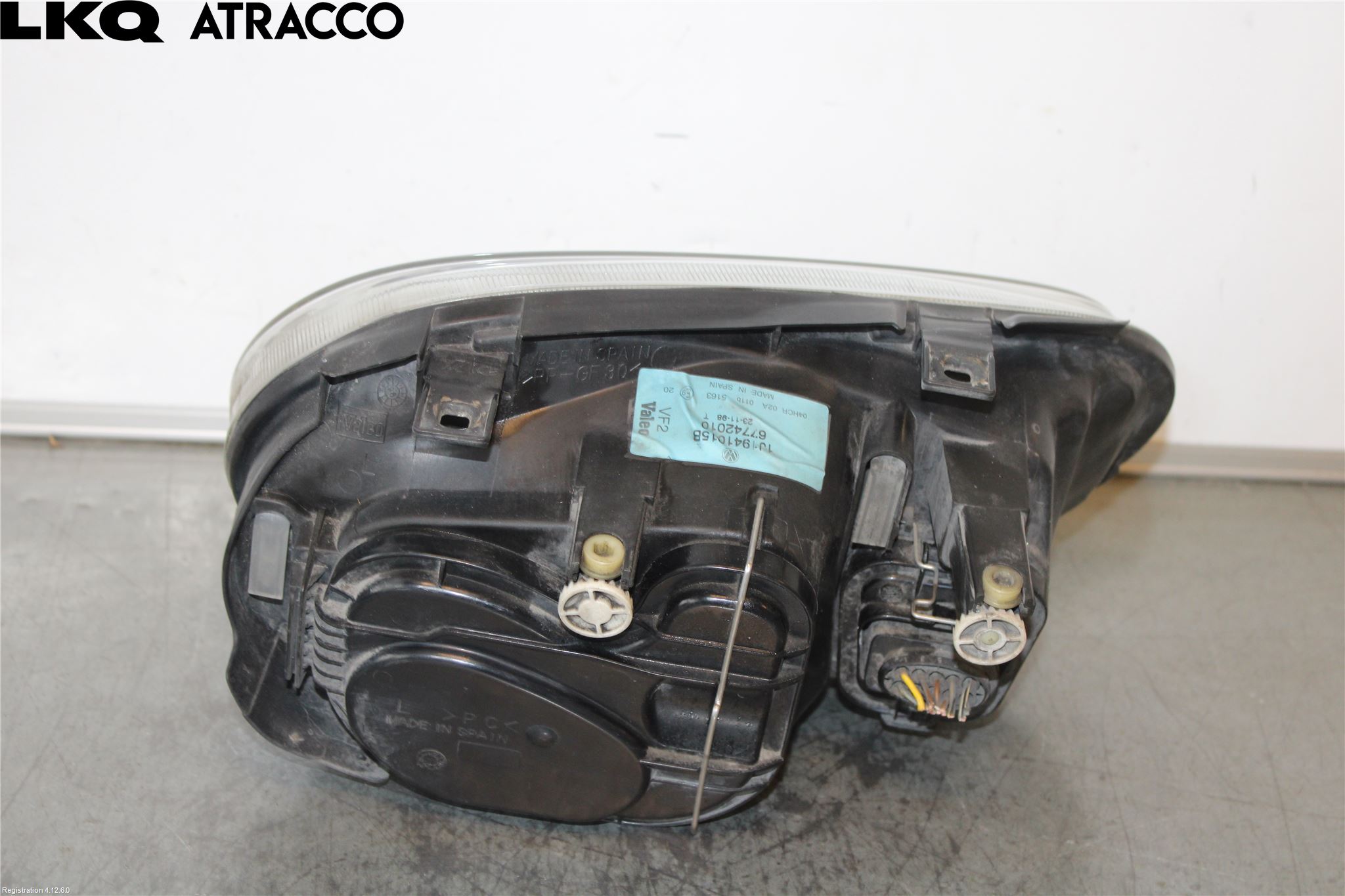 Volkswagen VW GOLF IV 98-06 Frontlykt Venstre