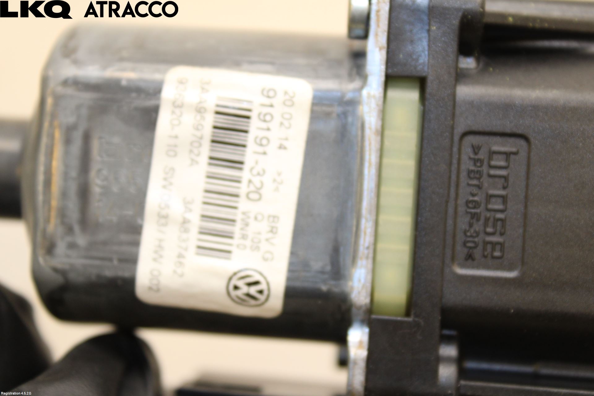 Volkswagen VW PASSAT 11-14 Vindusheismotor