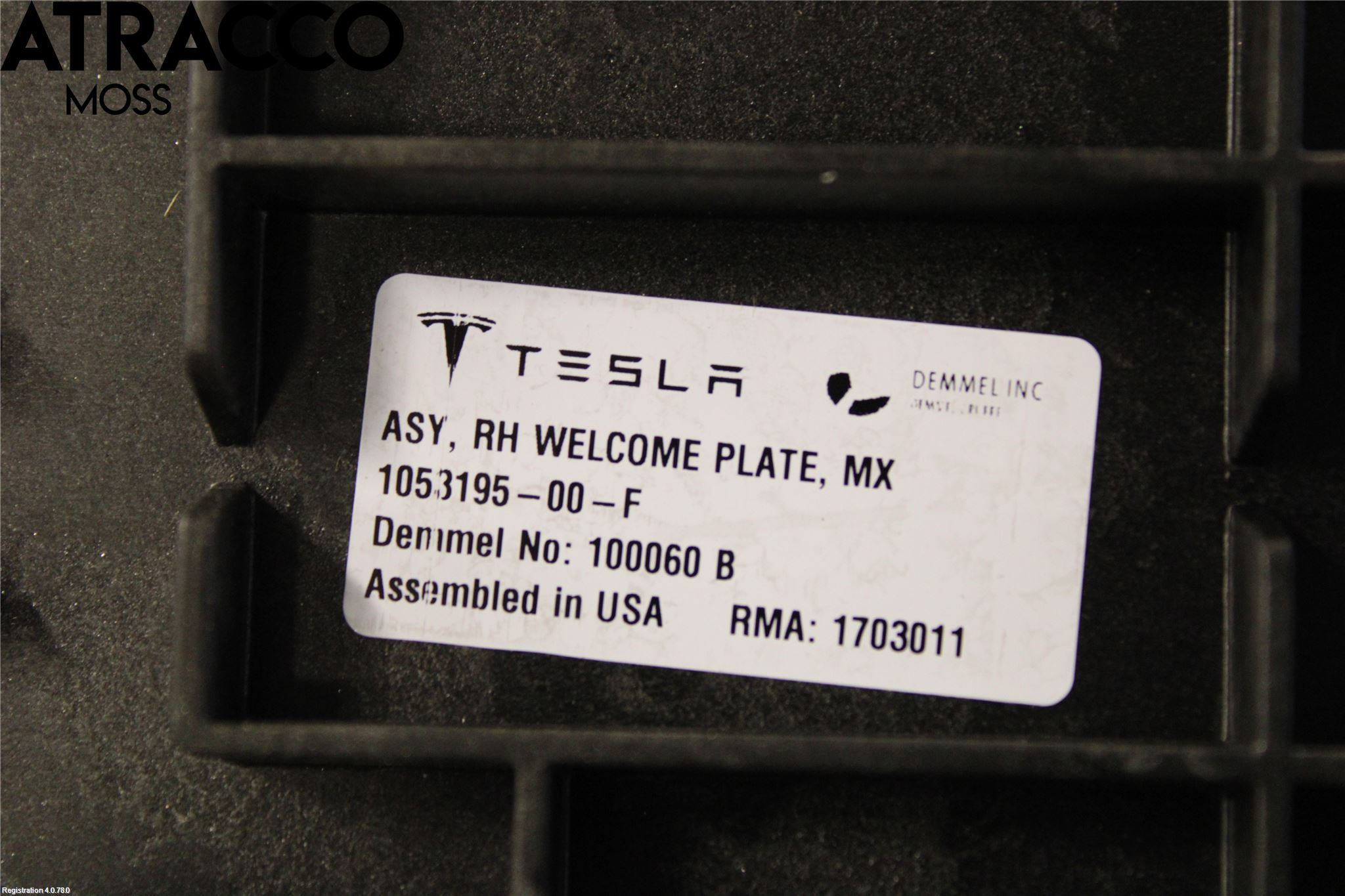 Tesla MODEL X 16- Innr Terskel Innstigning