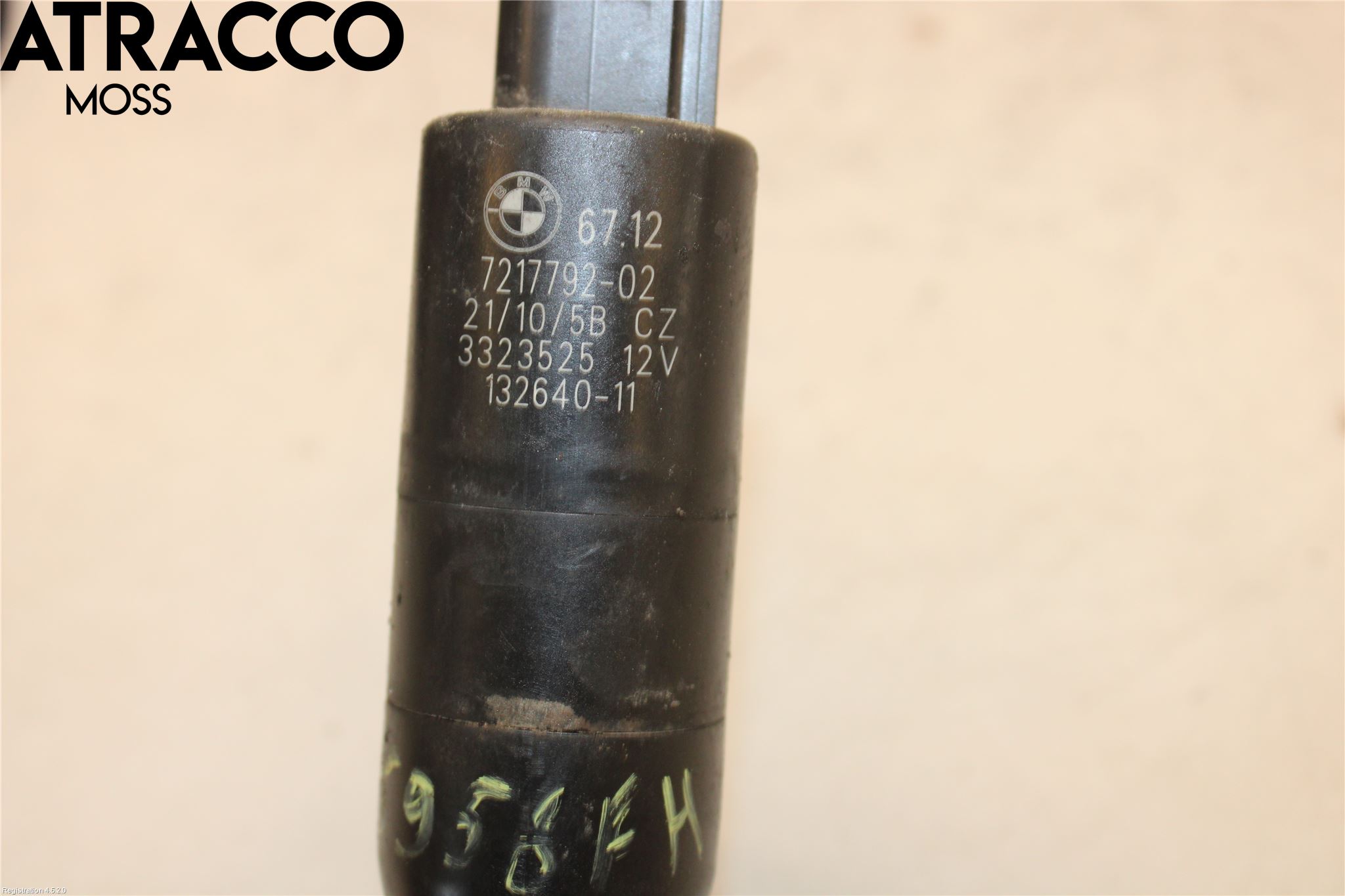 BMW X3 F25 10-17 Spylerpumpe Høytrykk