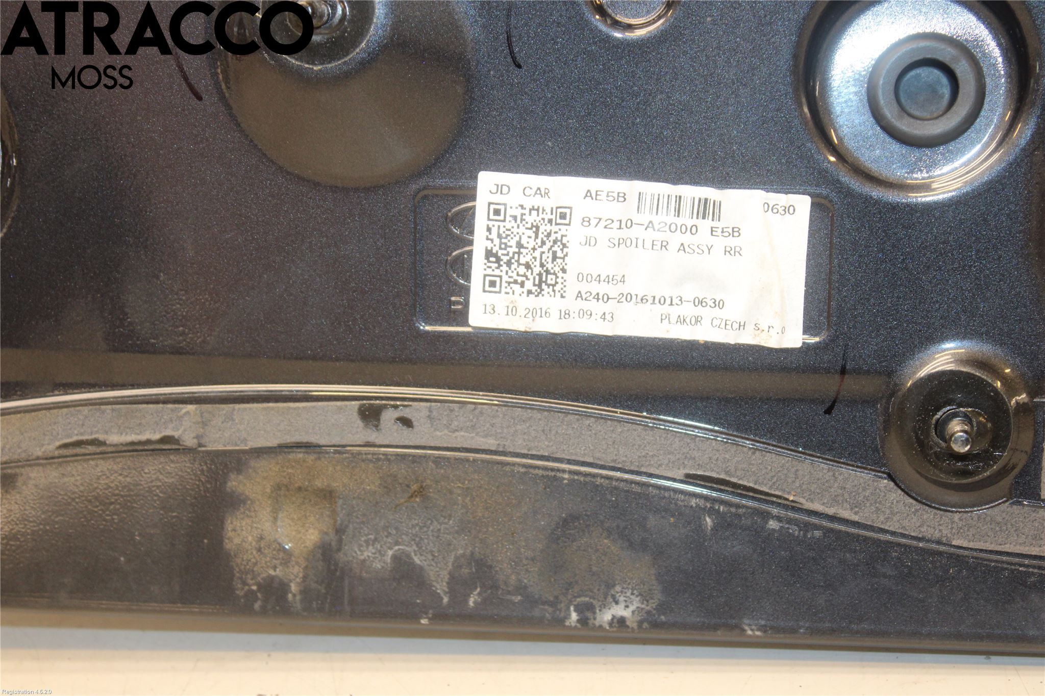 Kia CEED 12-18 Spoiler Bakluke