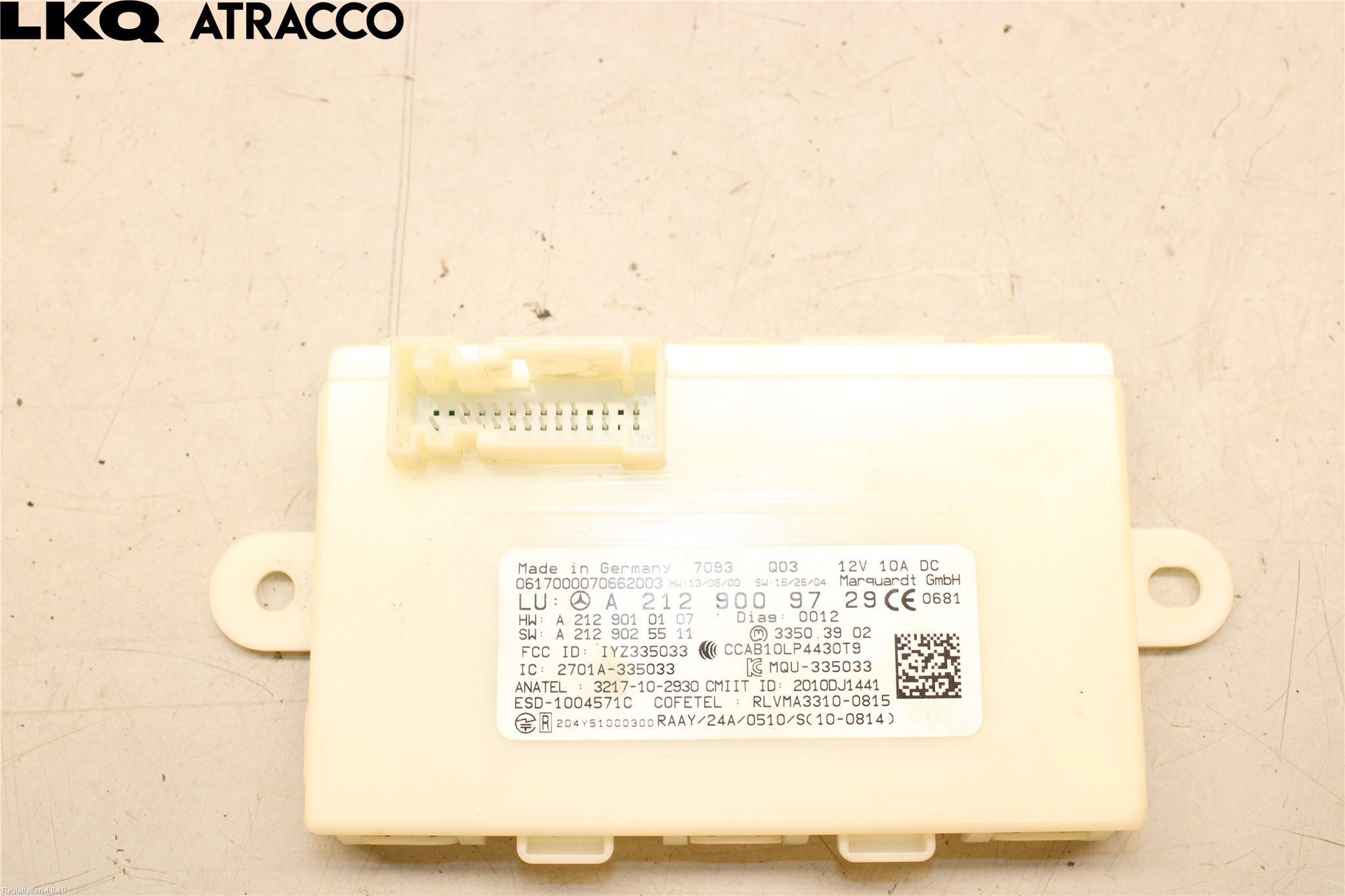 Mercedes-Benz MB B-KLASS (W246/W242) 12-19 Styreenhet Sentrallås