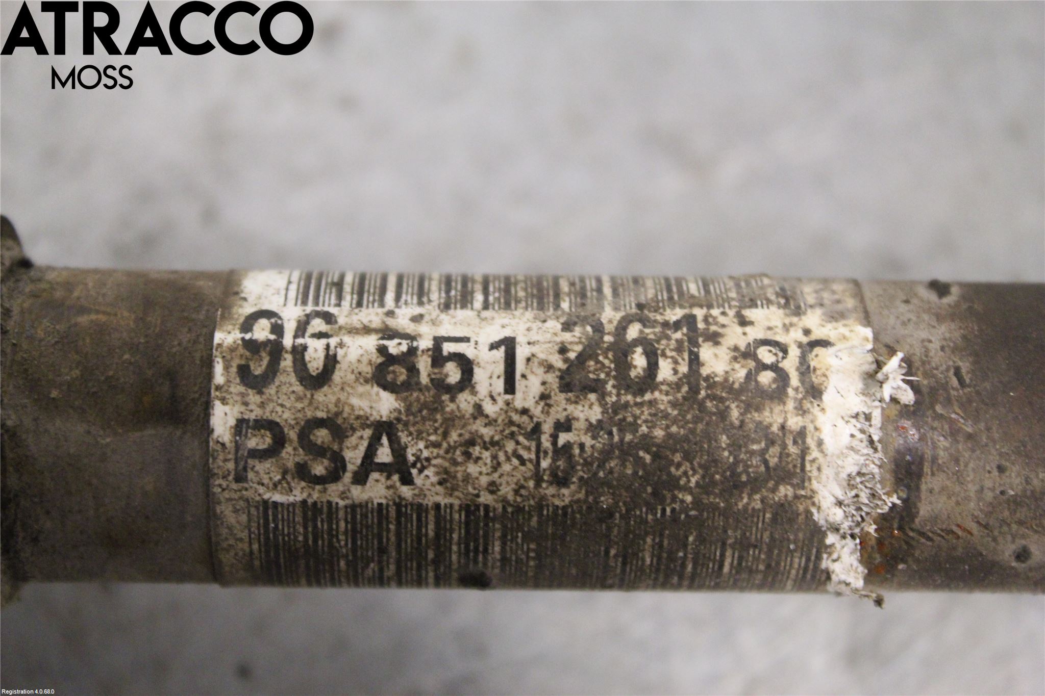 Peugeot 5008 10-16 Drivaksel Foran Kompl Høyre