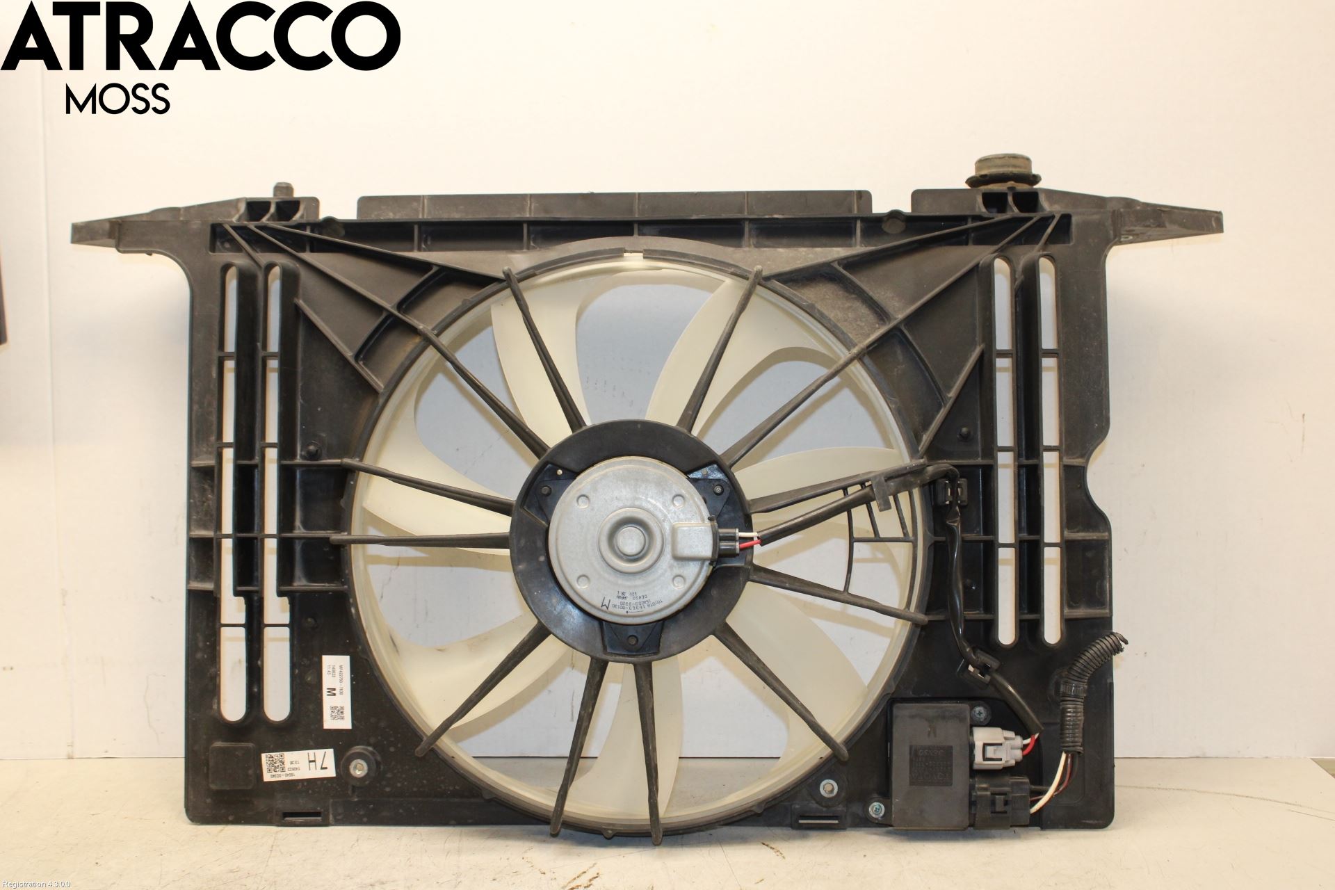 Toyota AVENSIS 09-15 Kjølevifte Elektrisk