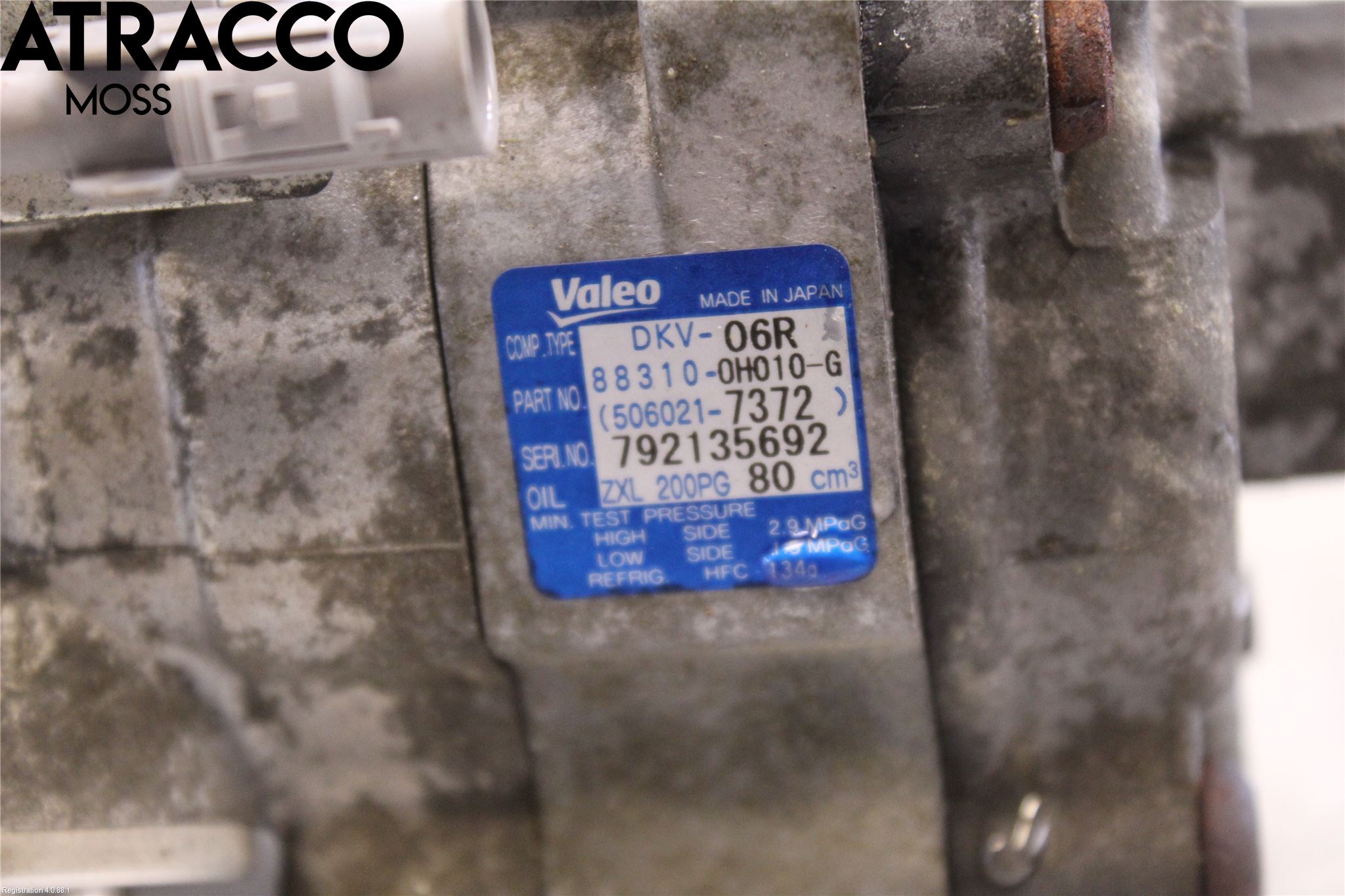 Citroen C1 06-13 Varme Ac Kompressor