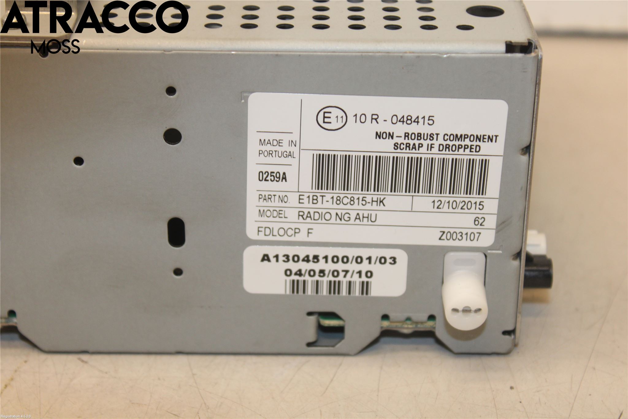 Ford FIESTA 13-17 Stereo Radio Med Cd