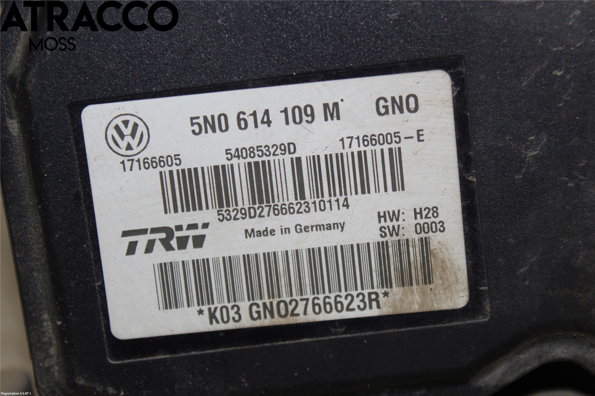 Volkswagen VW TIGUAN 07-16 Abs Hydraulikkaggregat