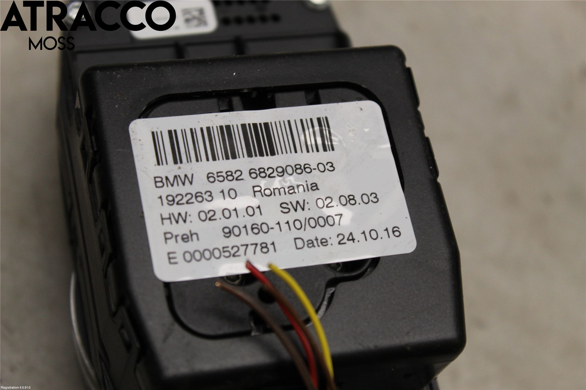 BMW i3 I01 13-22 Bryter Multifunksjon