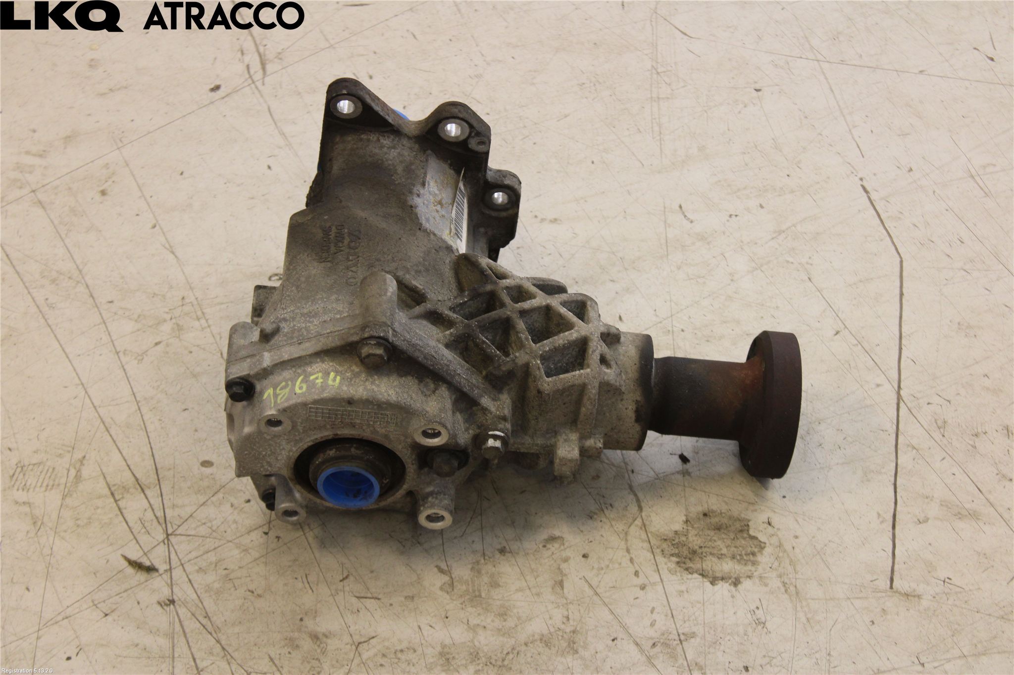 Volvo XC70 08-13 Gearkasse Fordelingskasse