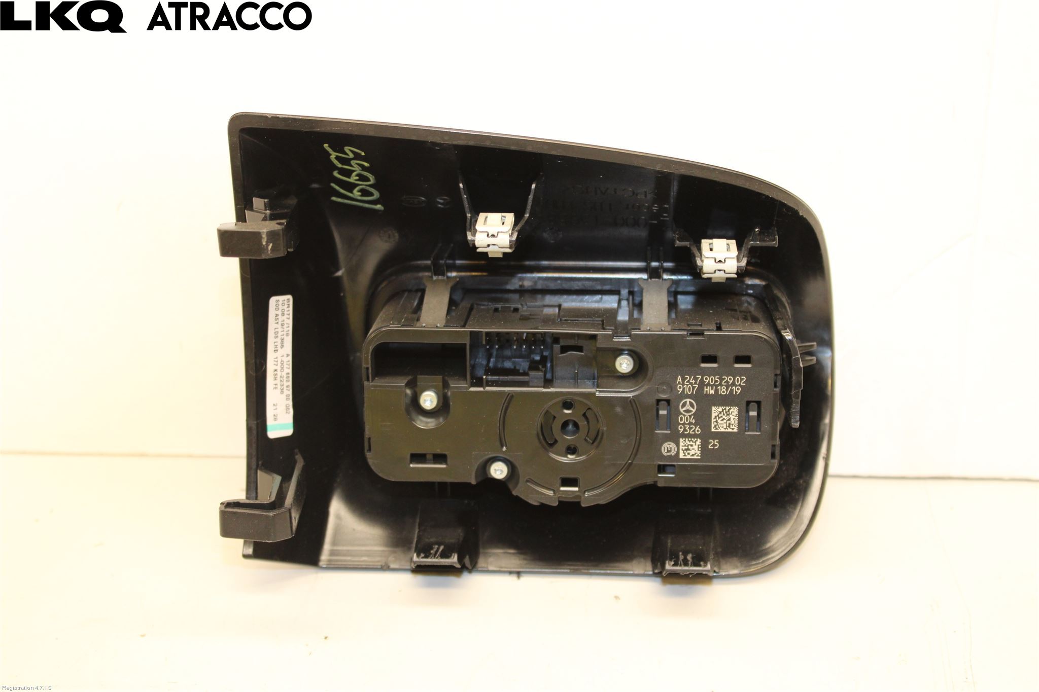 Mercedes-Benz MB A-KLASS (W177) 18- Bryter Hovedlys