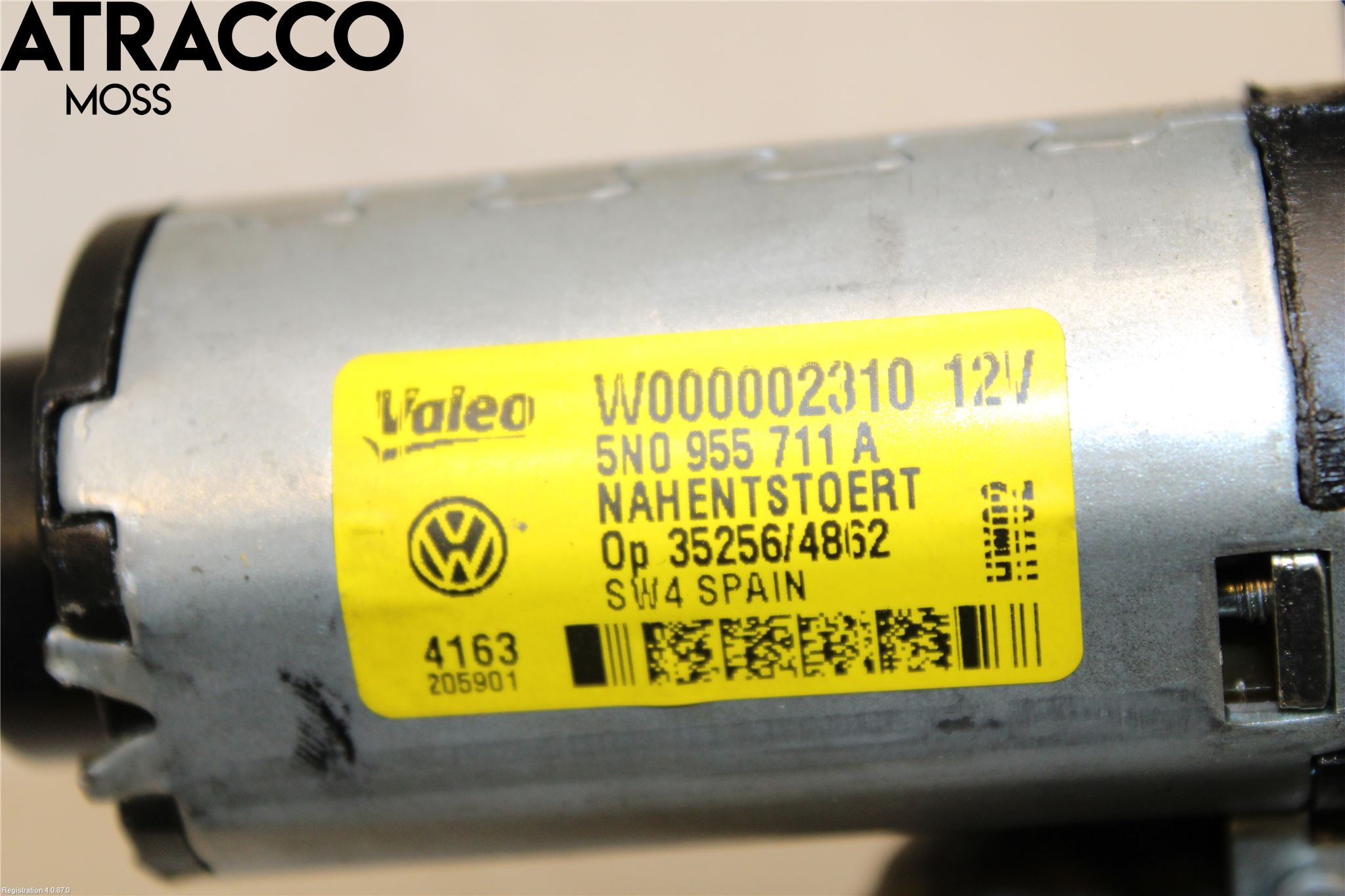 Volkswagen VW TIGUAN 07-16 Viskermotor Bakluke